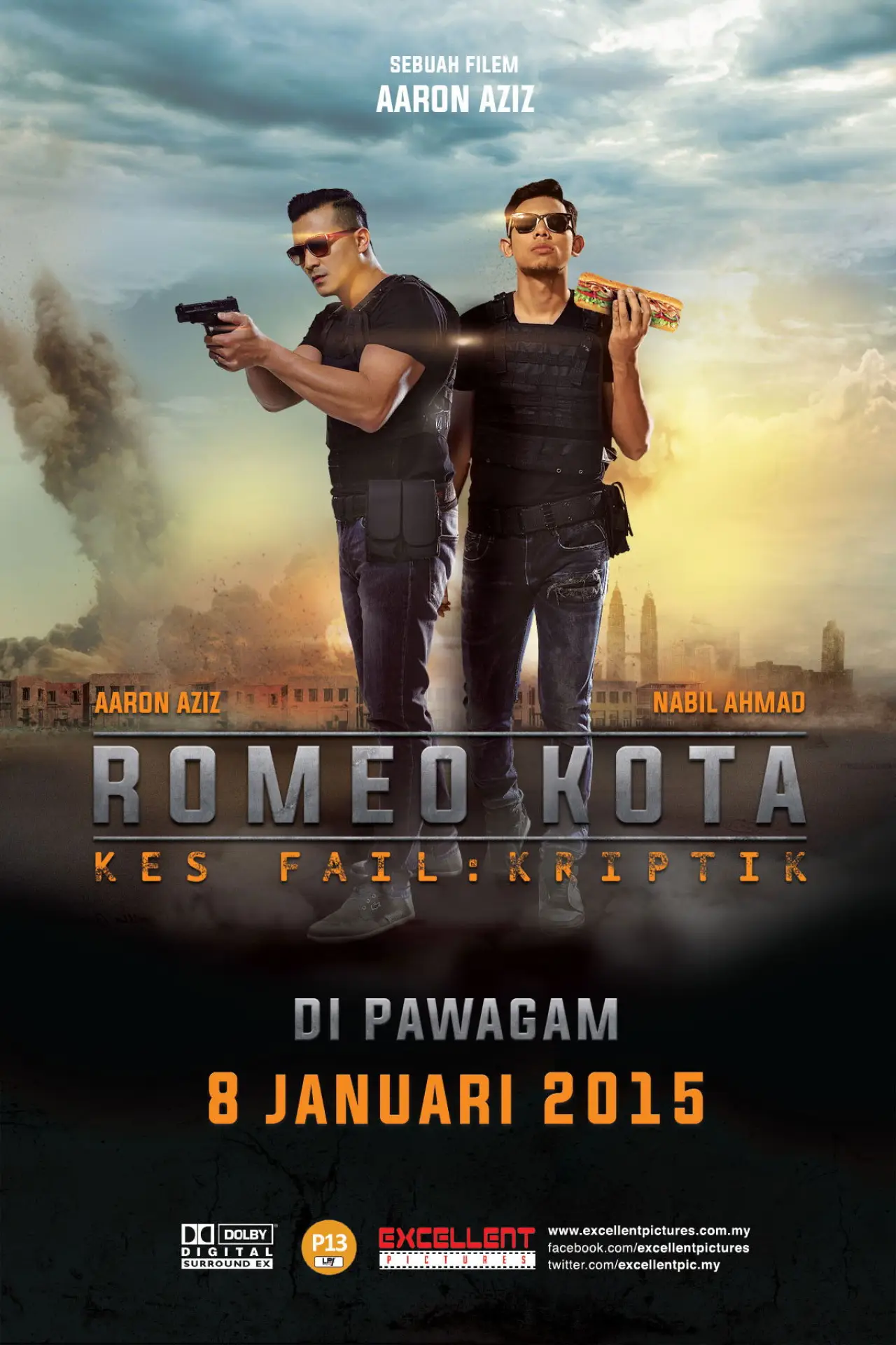 Plakat filmowy "Romeo Kota"