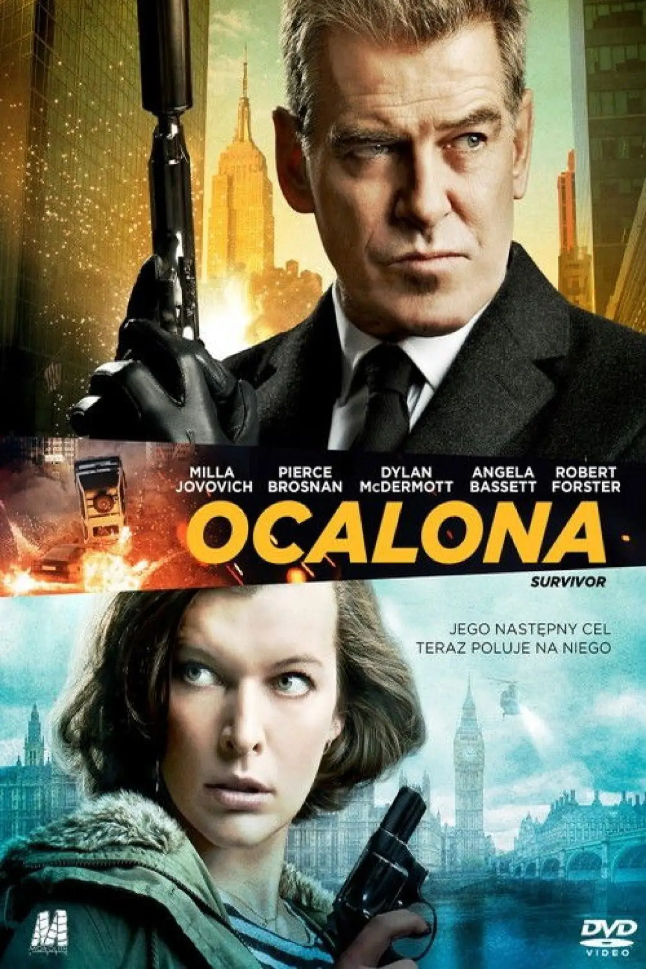 Plakat filmowy "Ocalona"