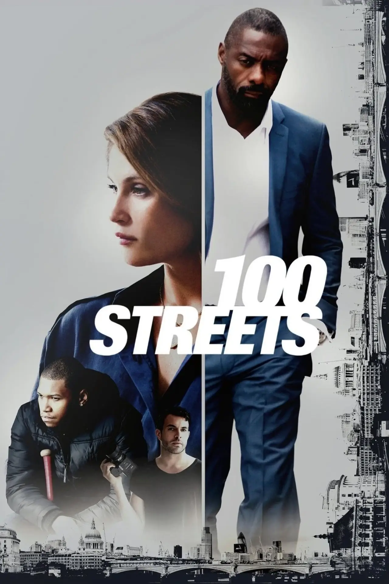 Plakat filmowy "100 ulic"