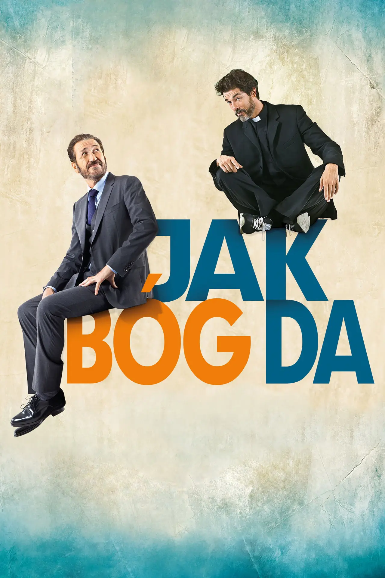 Plakat filmowy "Jak Bóg da"