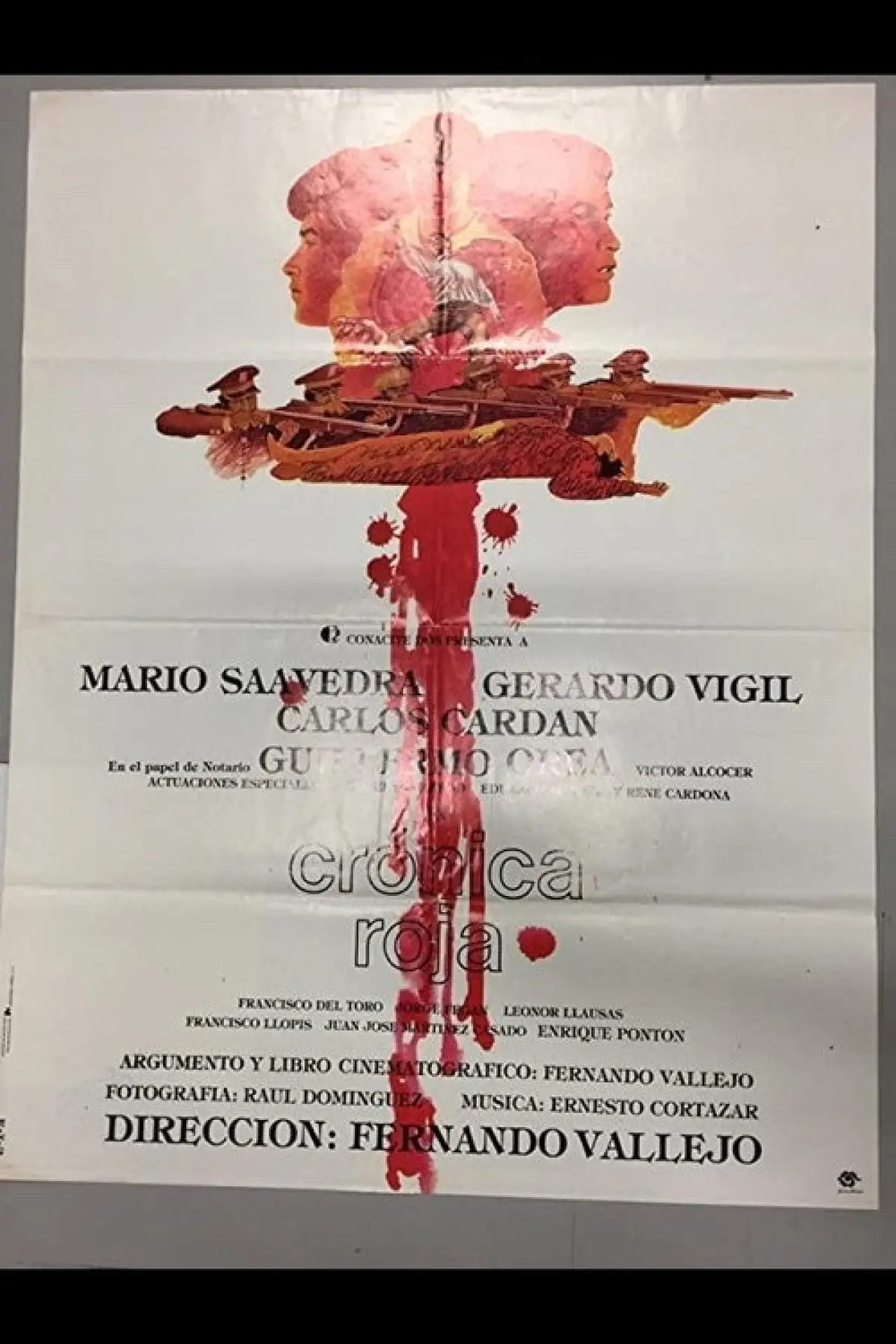 Plakat filmowy "Crónica roja"