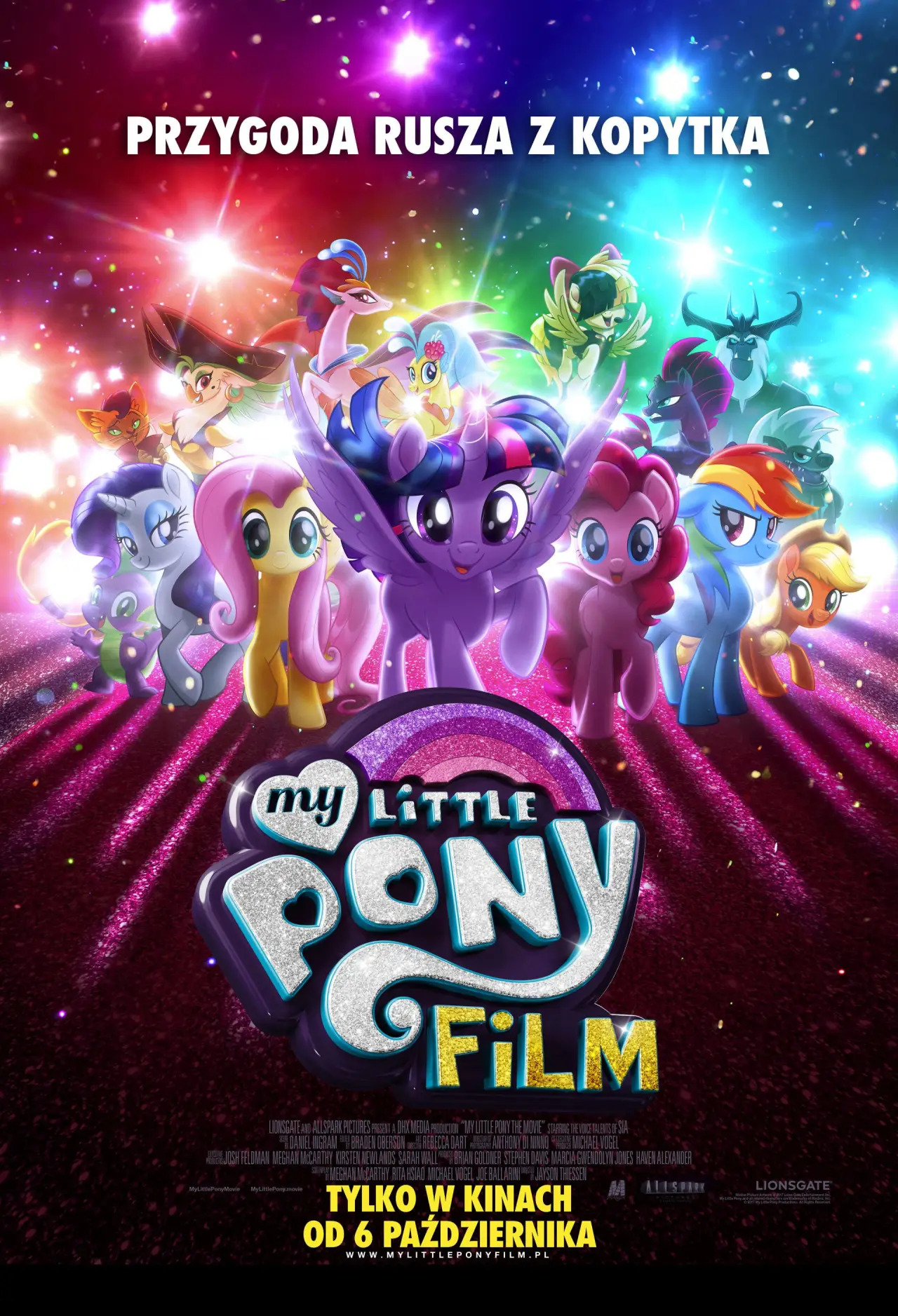 Plakat filmowy "My Little Pony. Film"