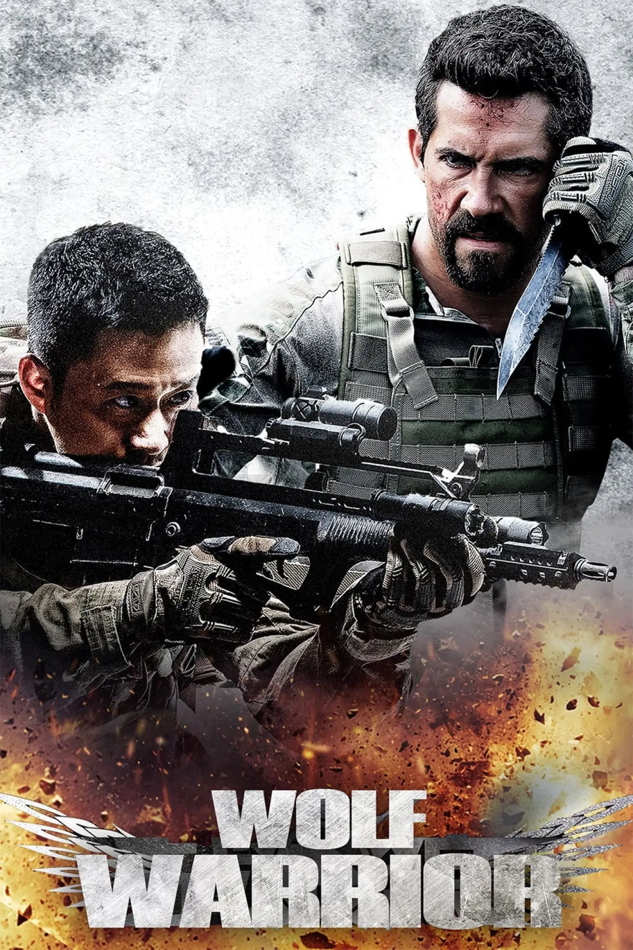 Plakat filmowy "Wilk Wojny"