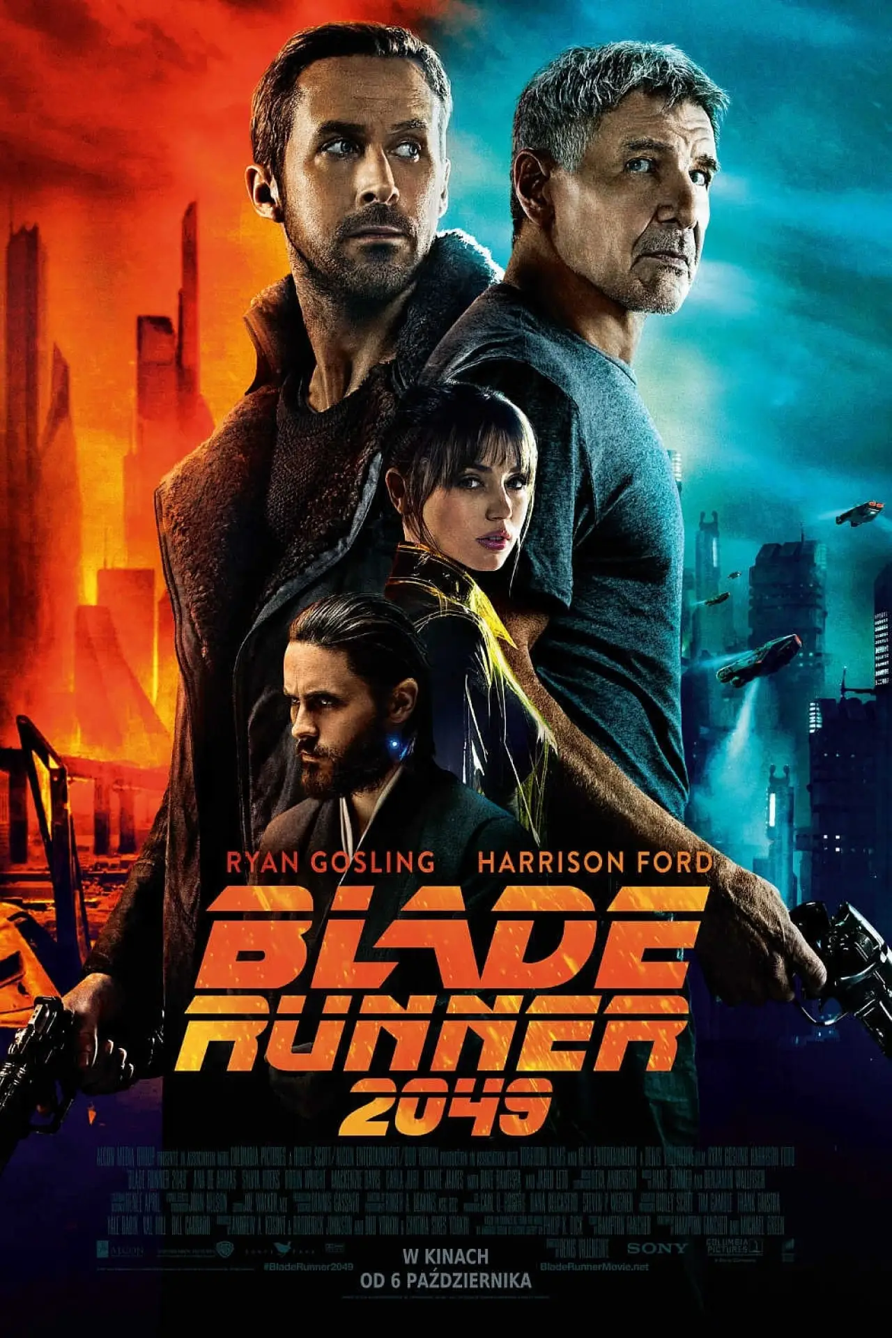 Plakat filmowy "Blade Runner 2049"