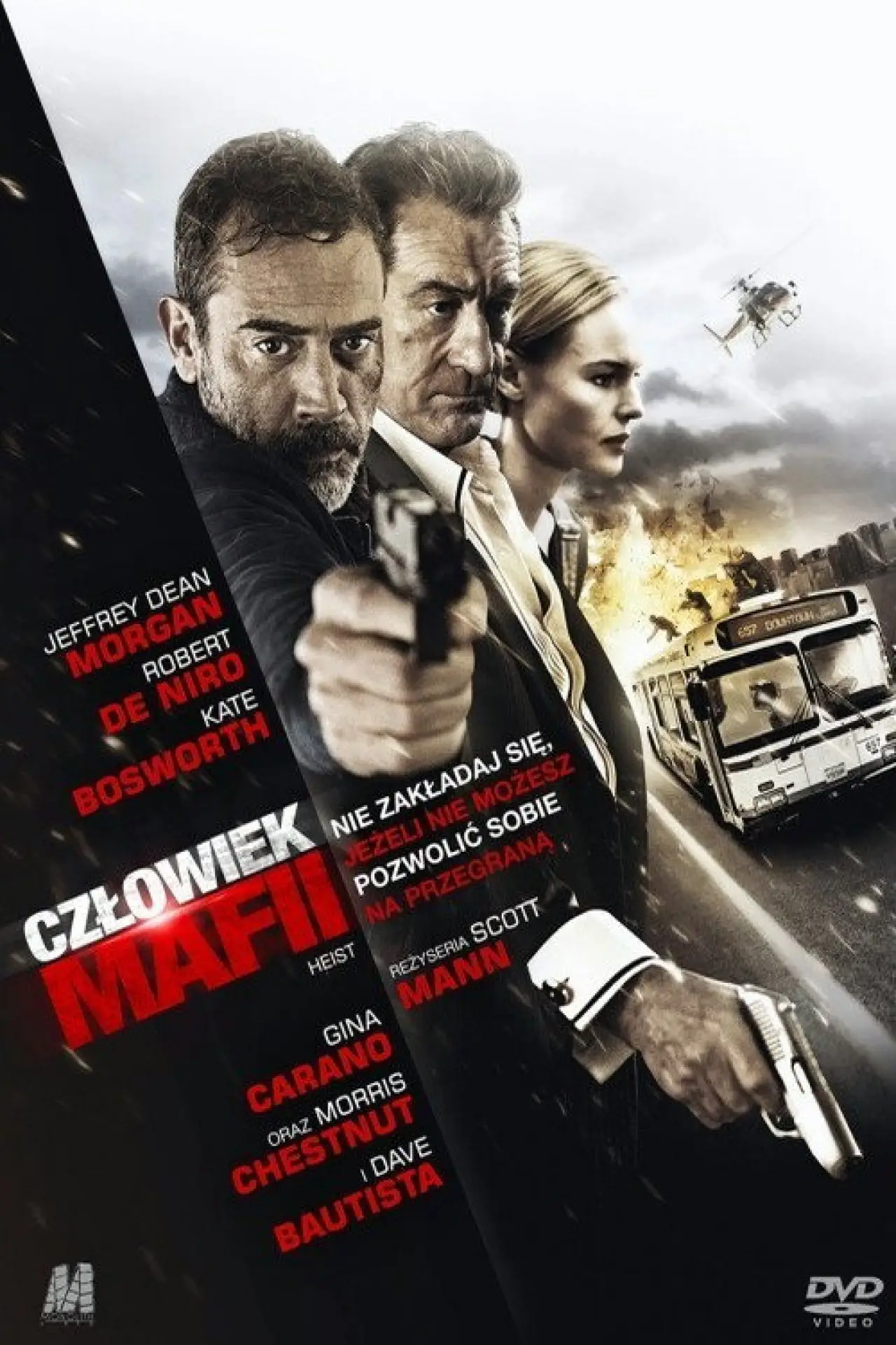 Plakat filmowy "Człowiek mafii"