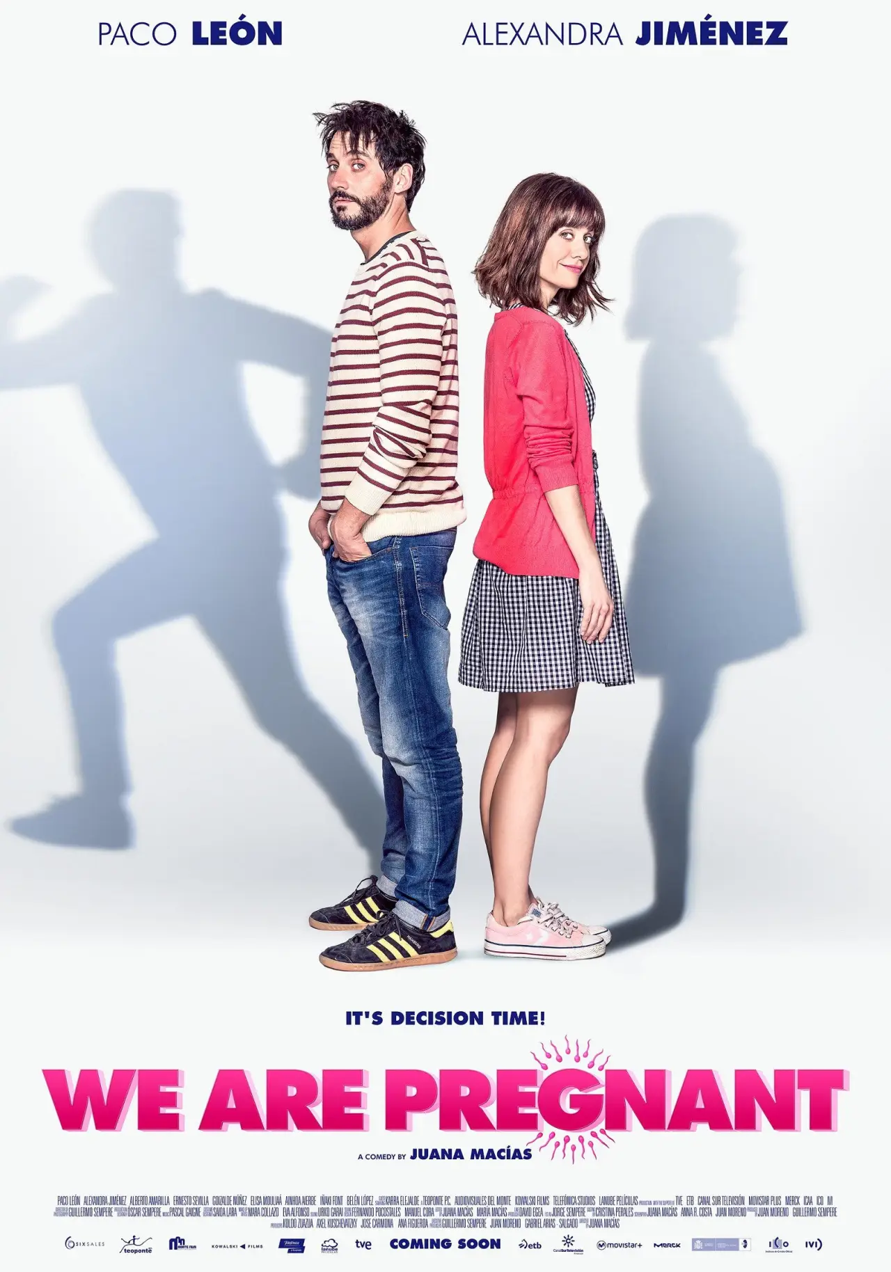 Plakat filmowy "Jesteśmy w ciąży"