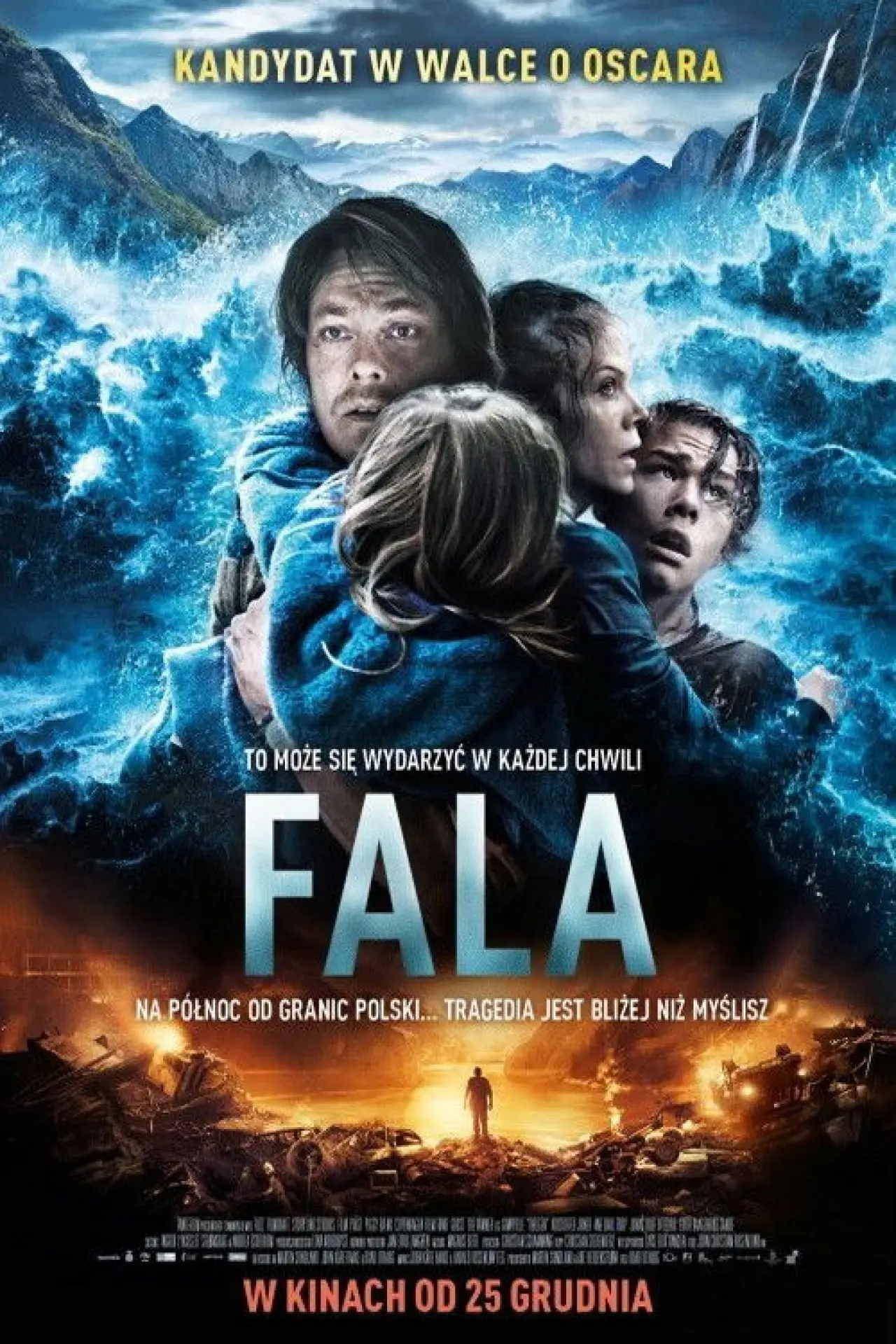 Plakat filmowy "Fala"