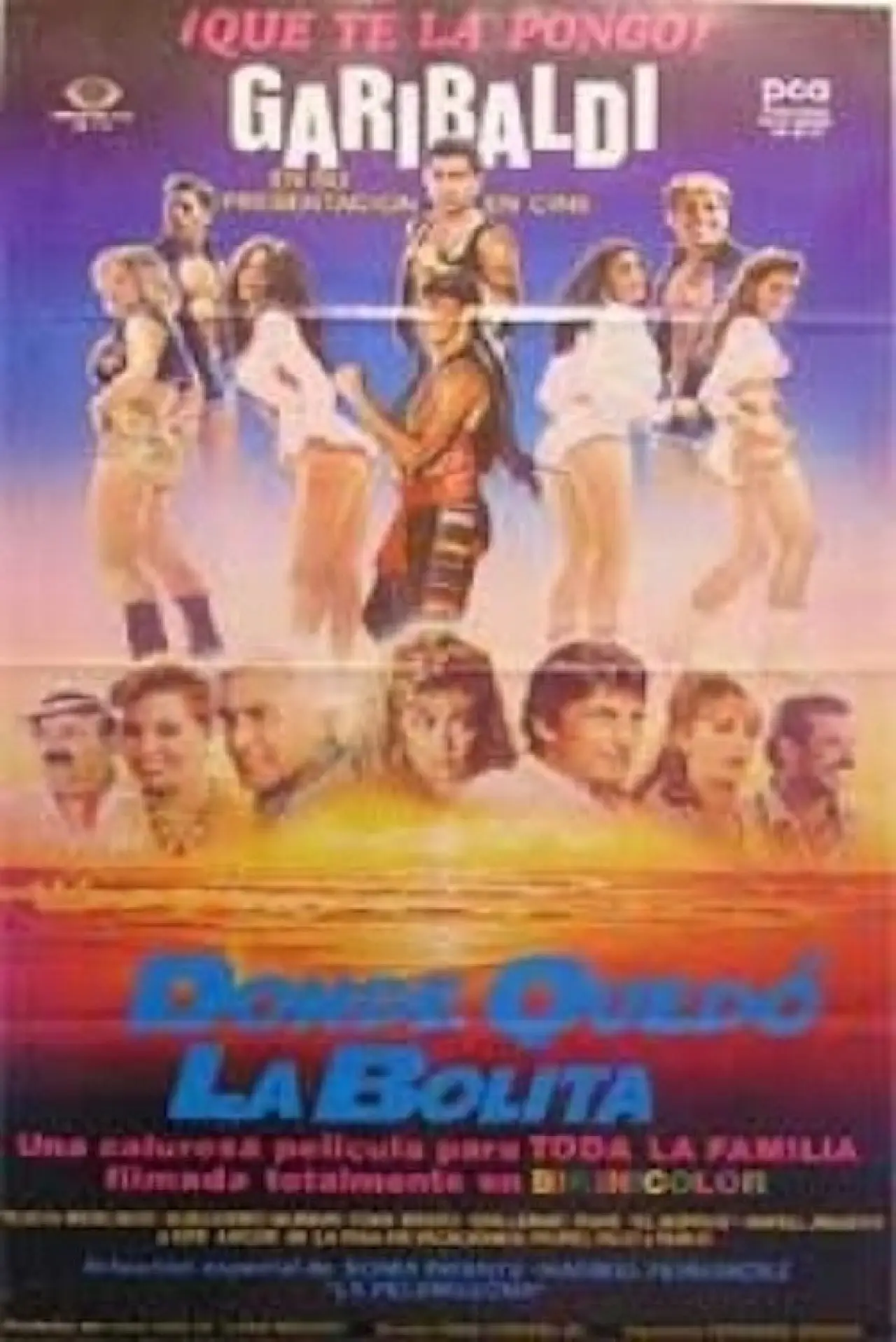 Plakat filmowy "¿Dónde quedó la bolita?"