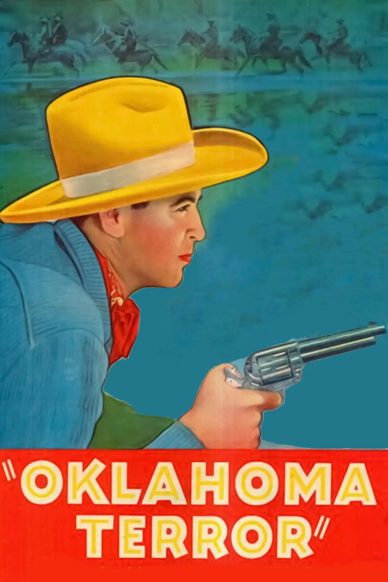 Plakat filmowy "Oklahoma Terror"