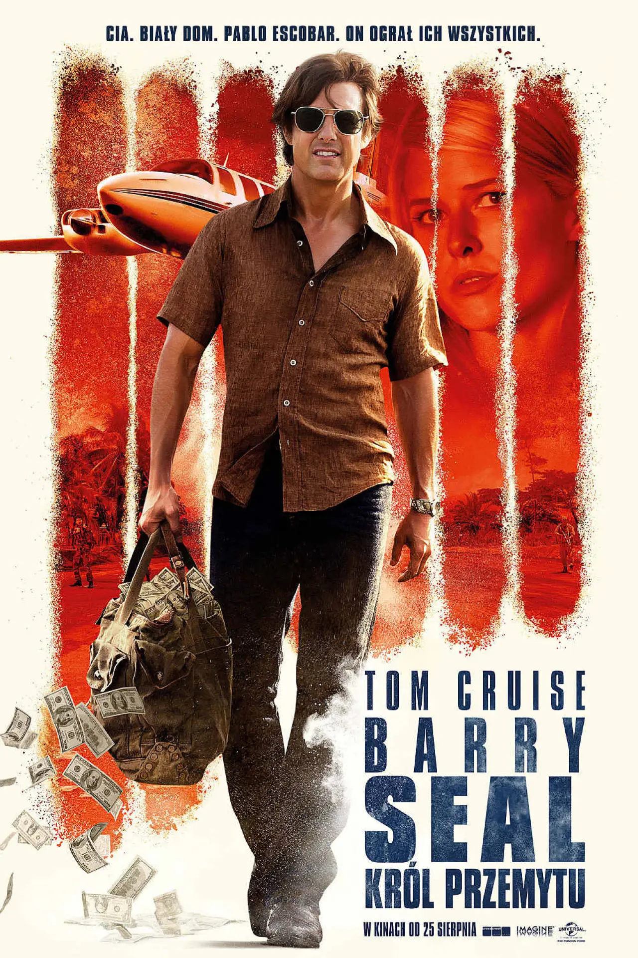 Plakat filmowy "Barry Seal: Król przemytu"