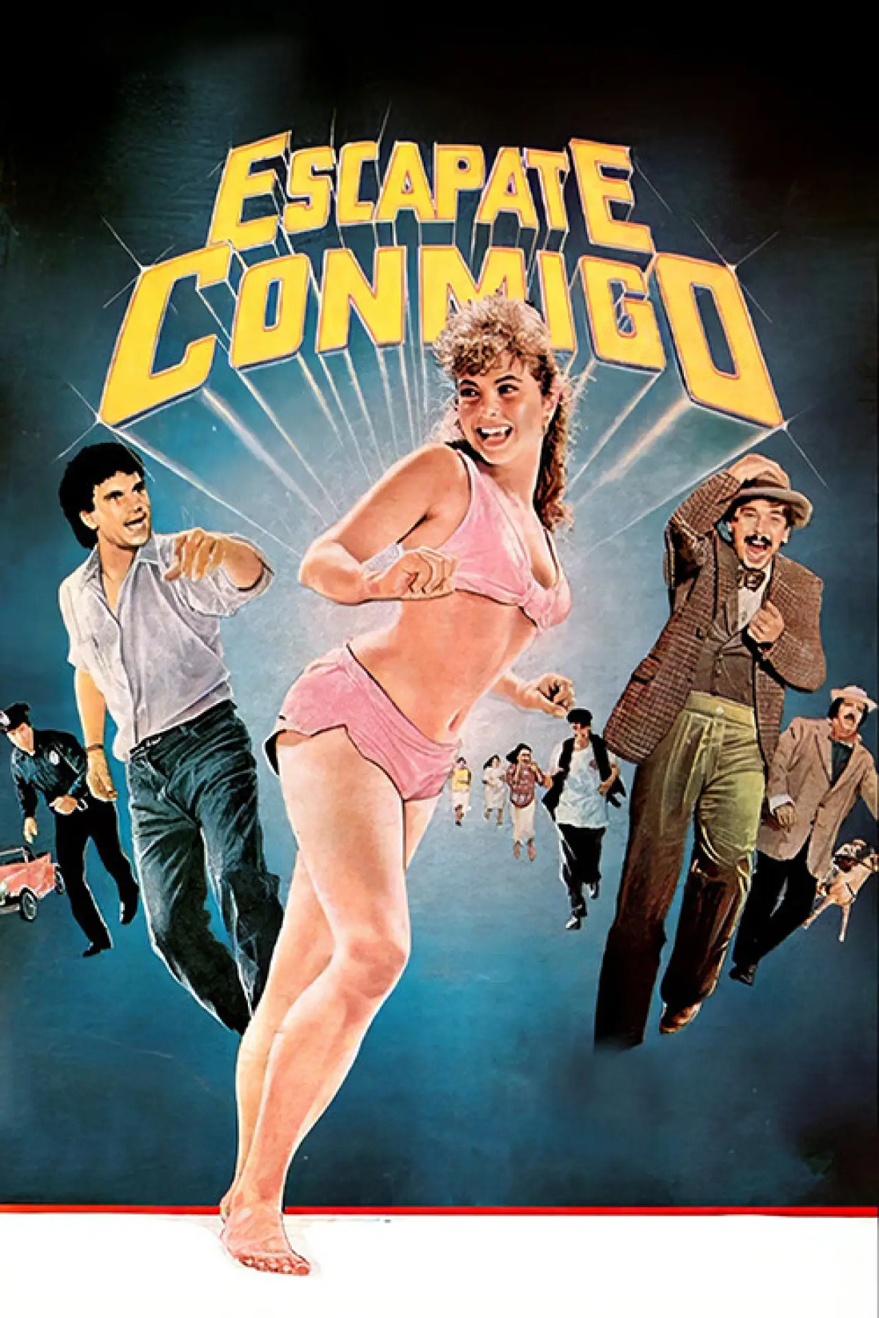 Plakat filmowy "Escápate conmigo"