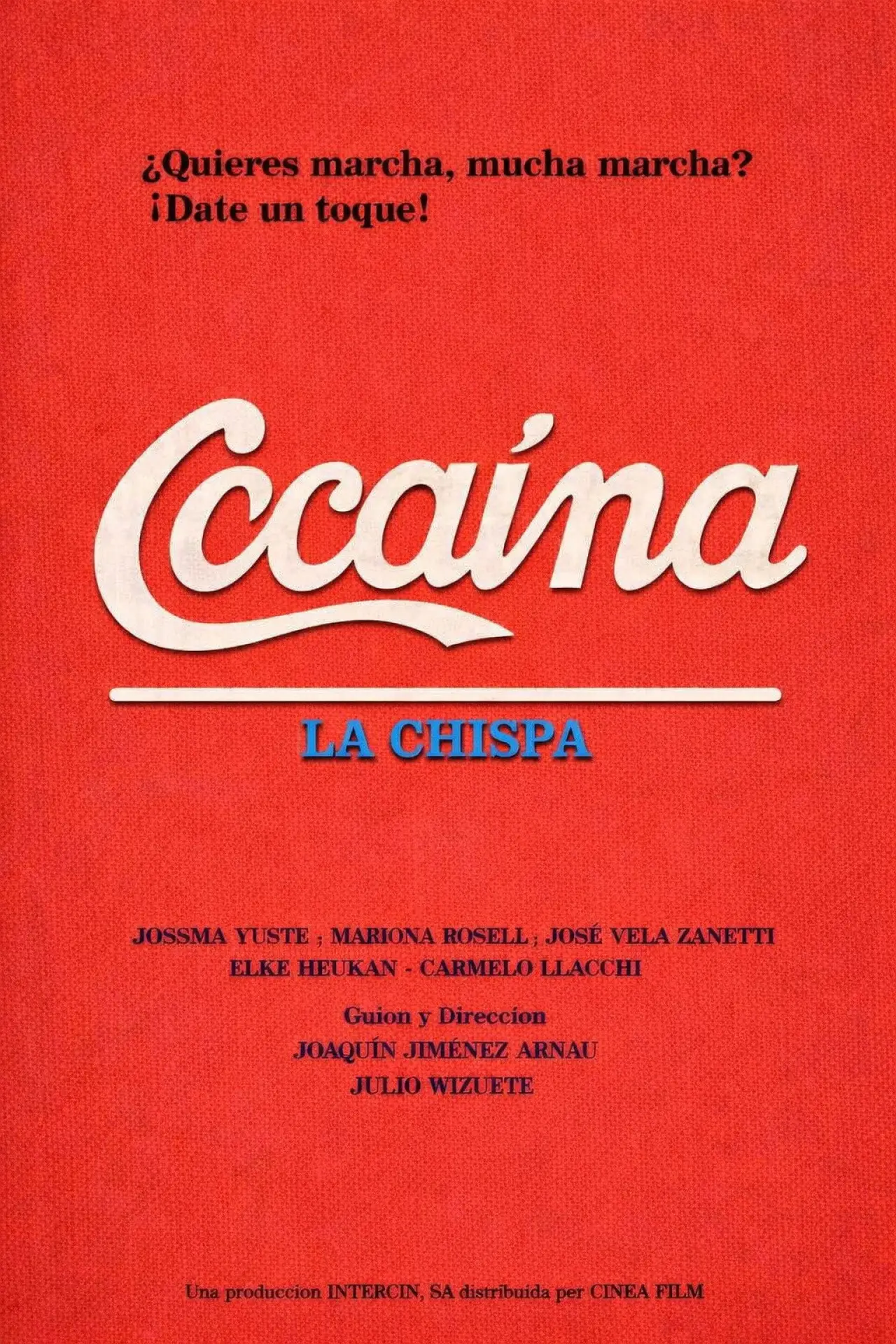 Plakat filmowy "Cocaína"