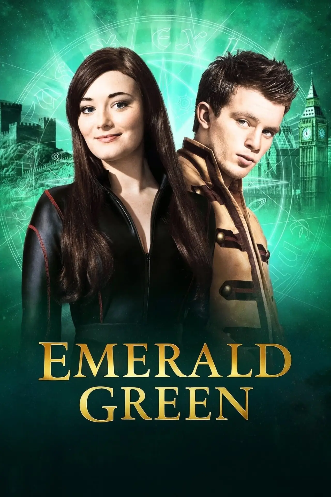 Plakat filmowy "Zieleń szmaragdu"