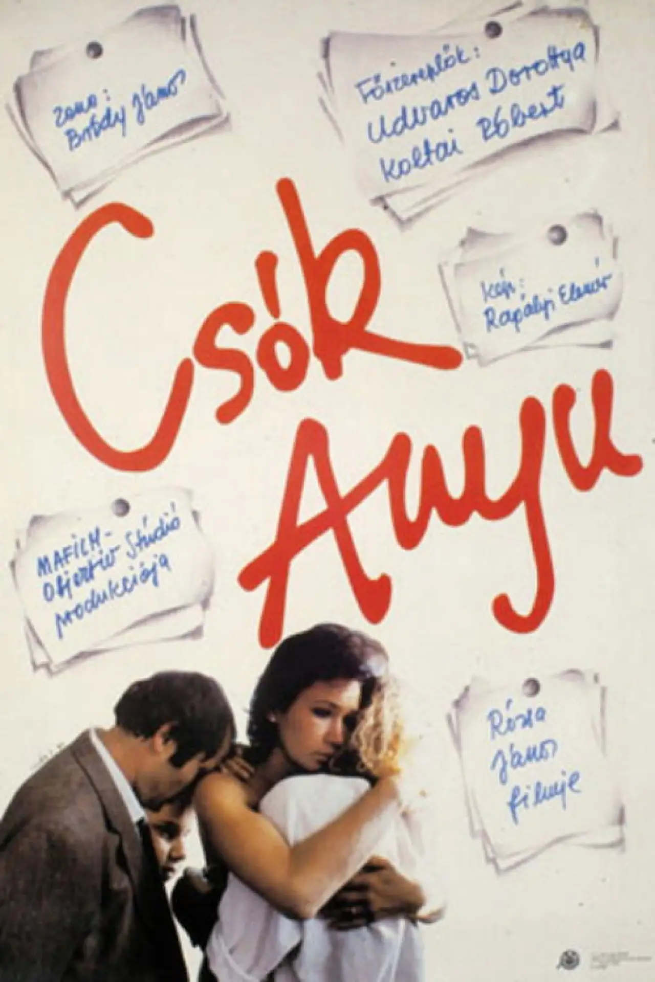 Plakat filmowy "Csók, Anyu!"