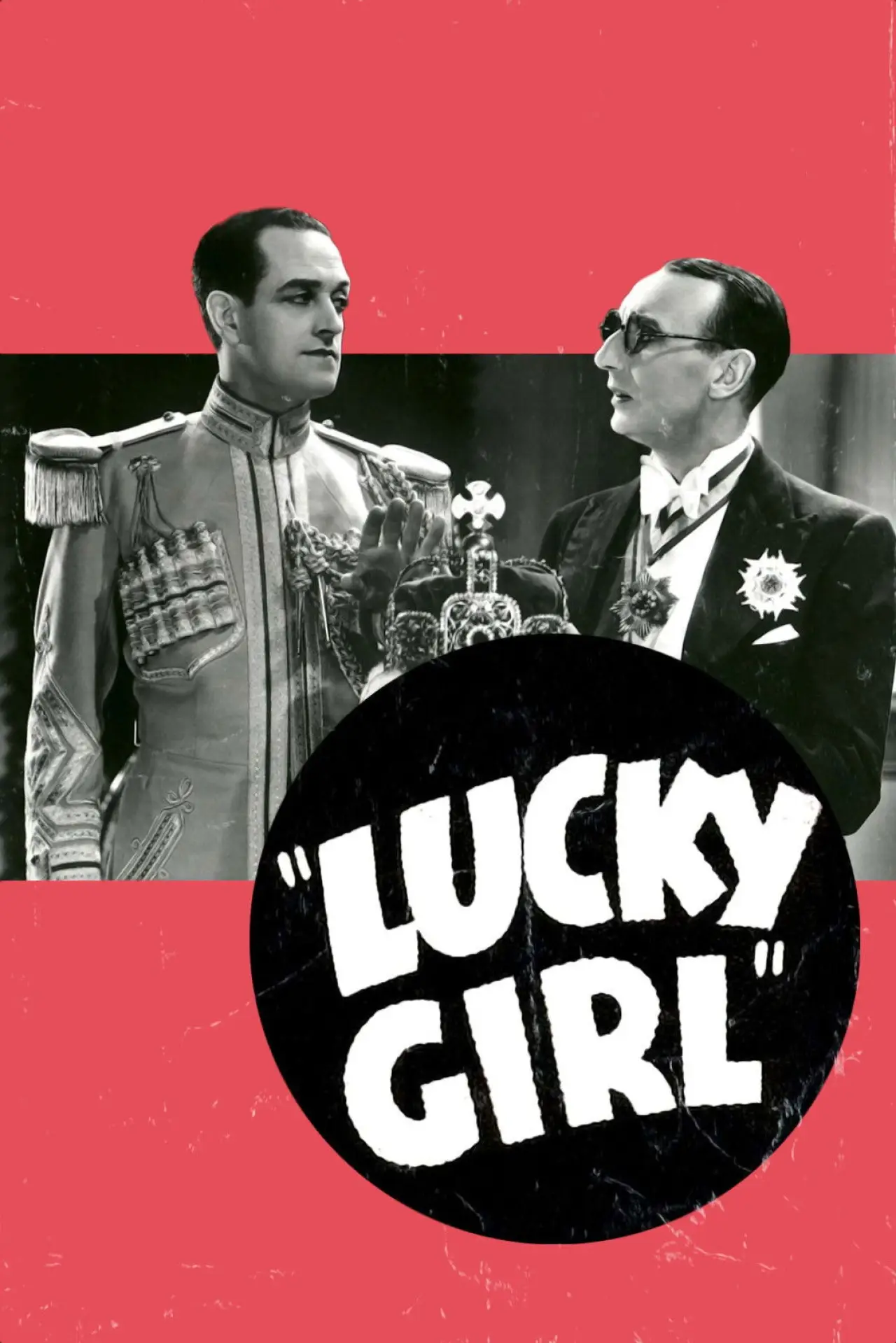 Plakat filmowy "Lucky Girl"