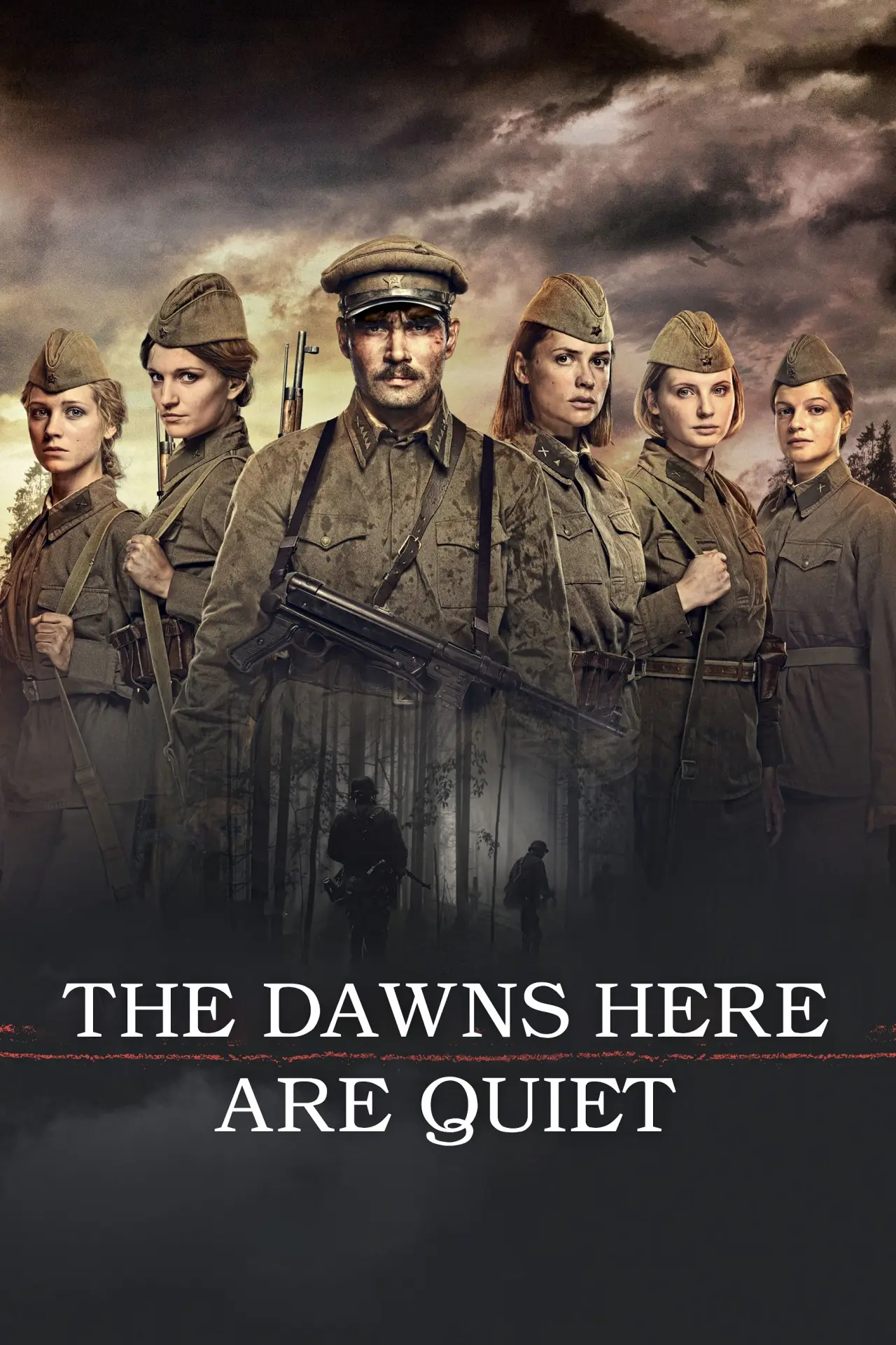 Plakat filmowy "Tak tu cicho o zmierzchu..."
