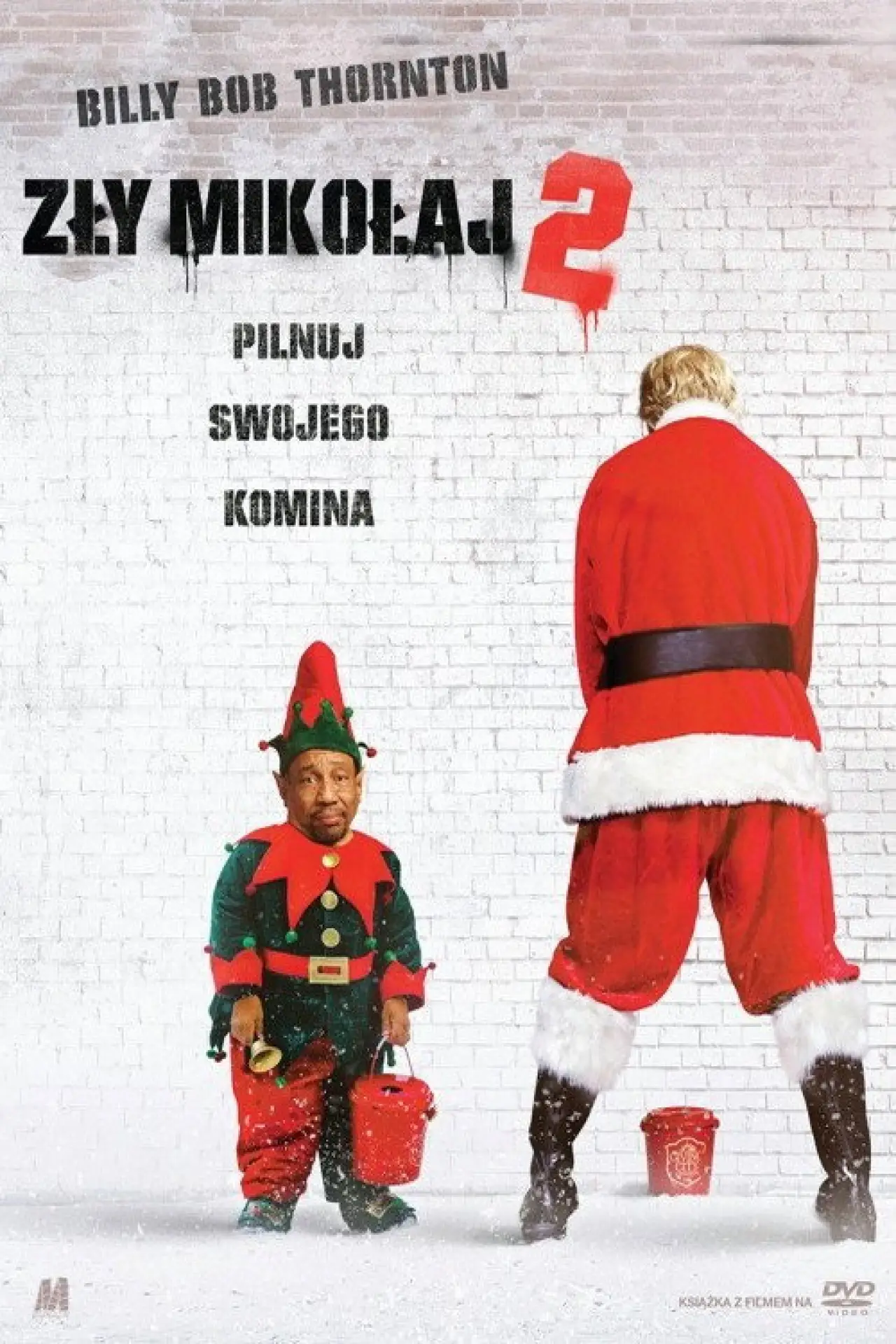 Plakat filmowy "Zły Mikołaj 2"