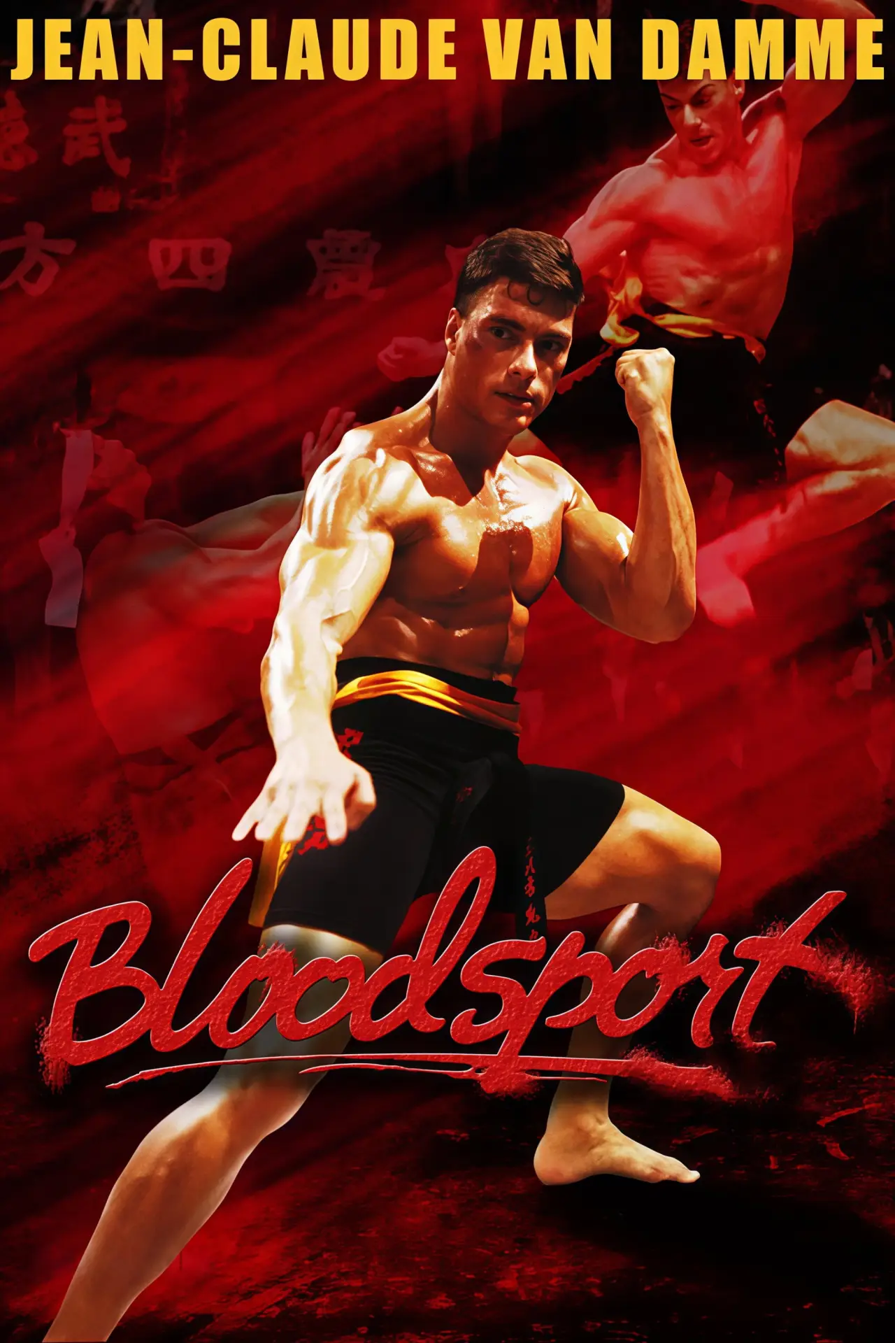 Plakat filmowy "Bloodsport"