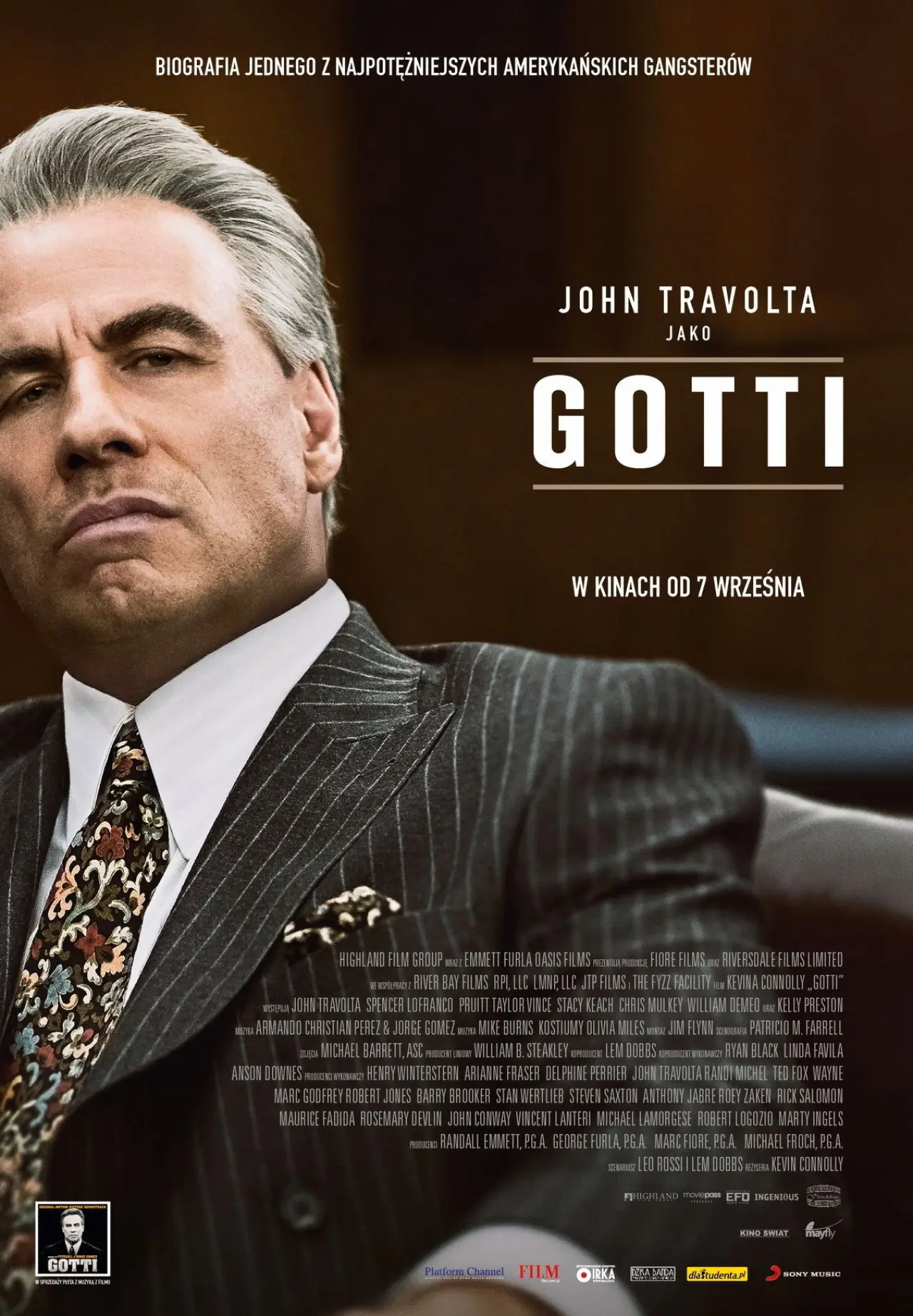 Plakat filmowy "Gotti"