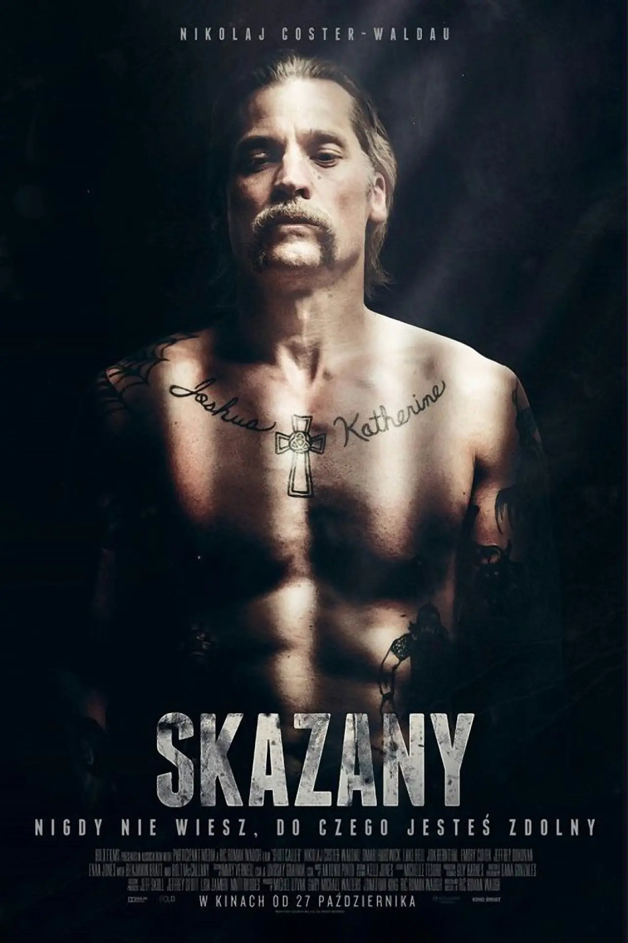 Plakat filmowy "Skazany"