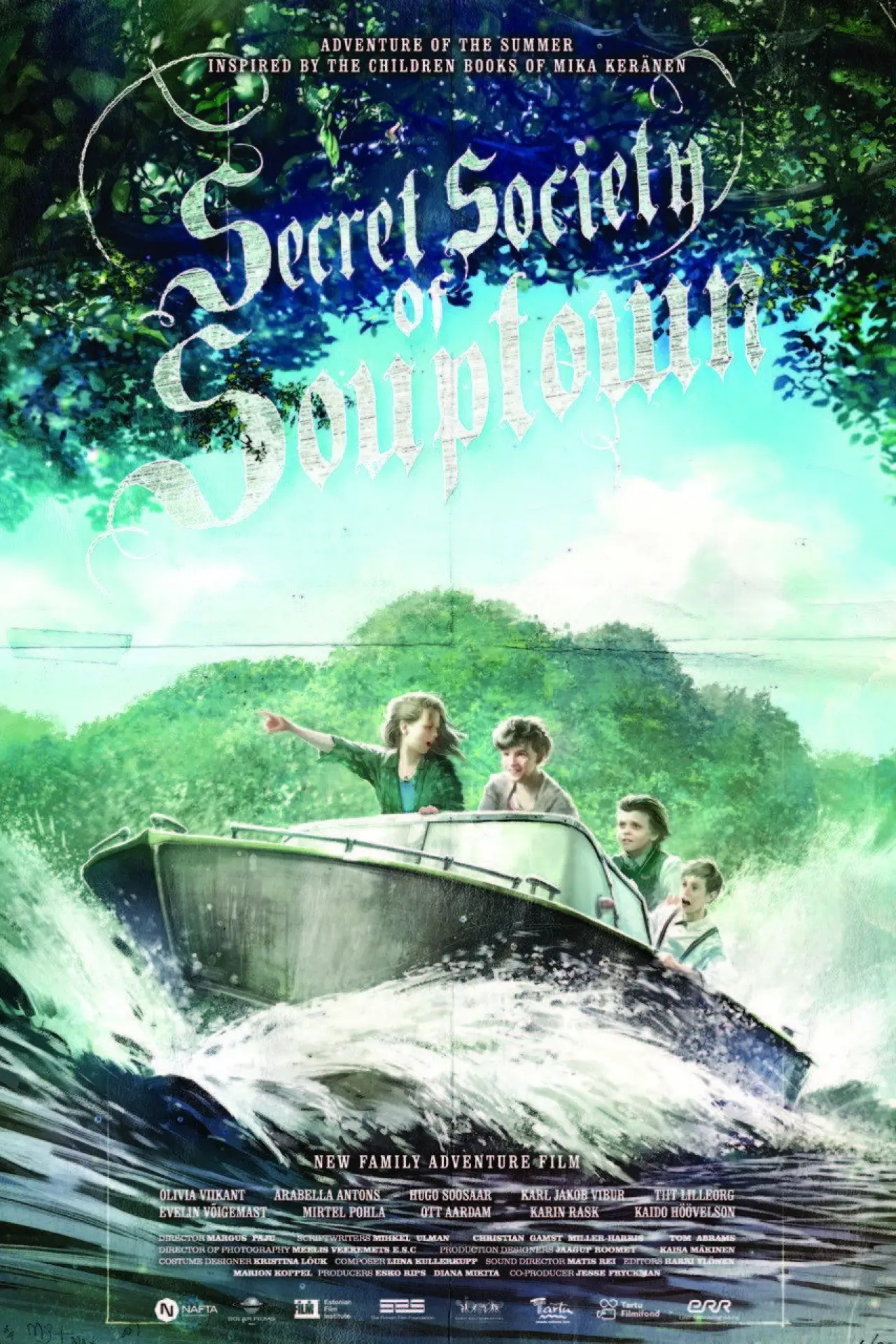 Plakat filmowy "Supilinna salaselts"