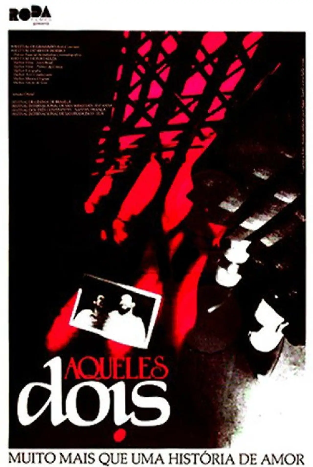 Plakat filmowy "Aqueles Dois"