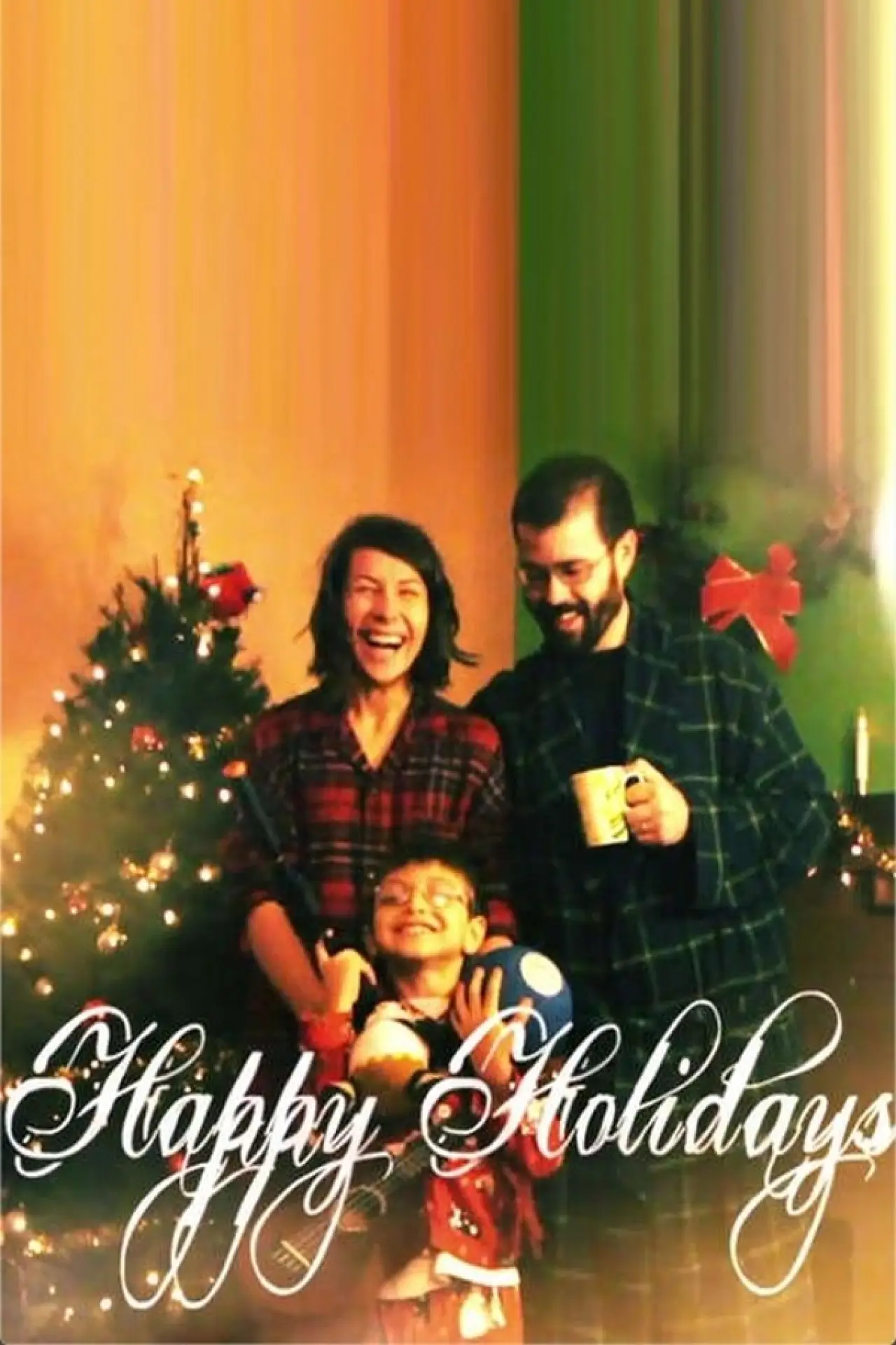 Plakat filmowy "Happy Holidays"