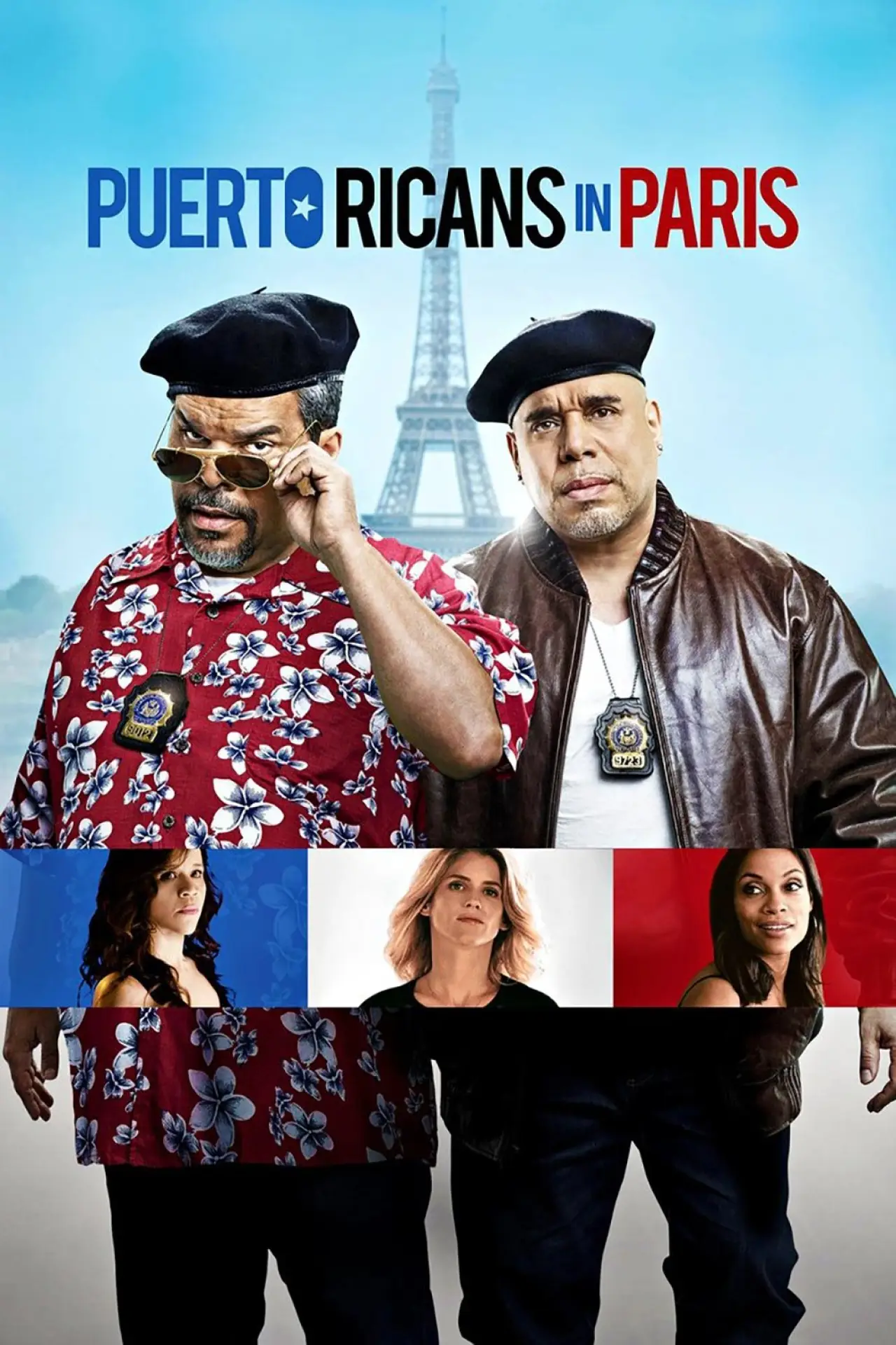 Plakat filmowy "Puerto Ricans in Paris"