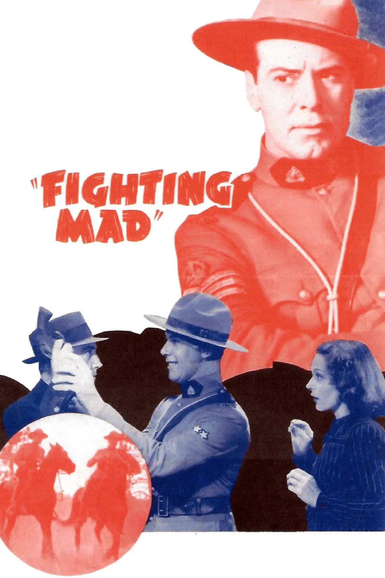 Plakat filmowy "Fighting Mad"