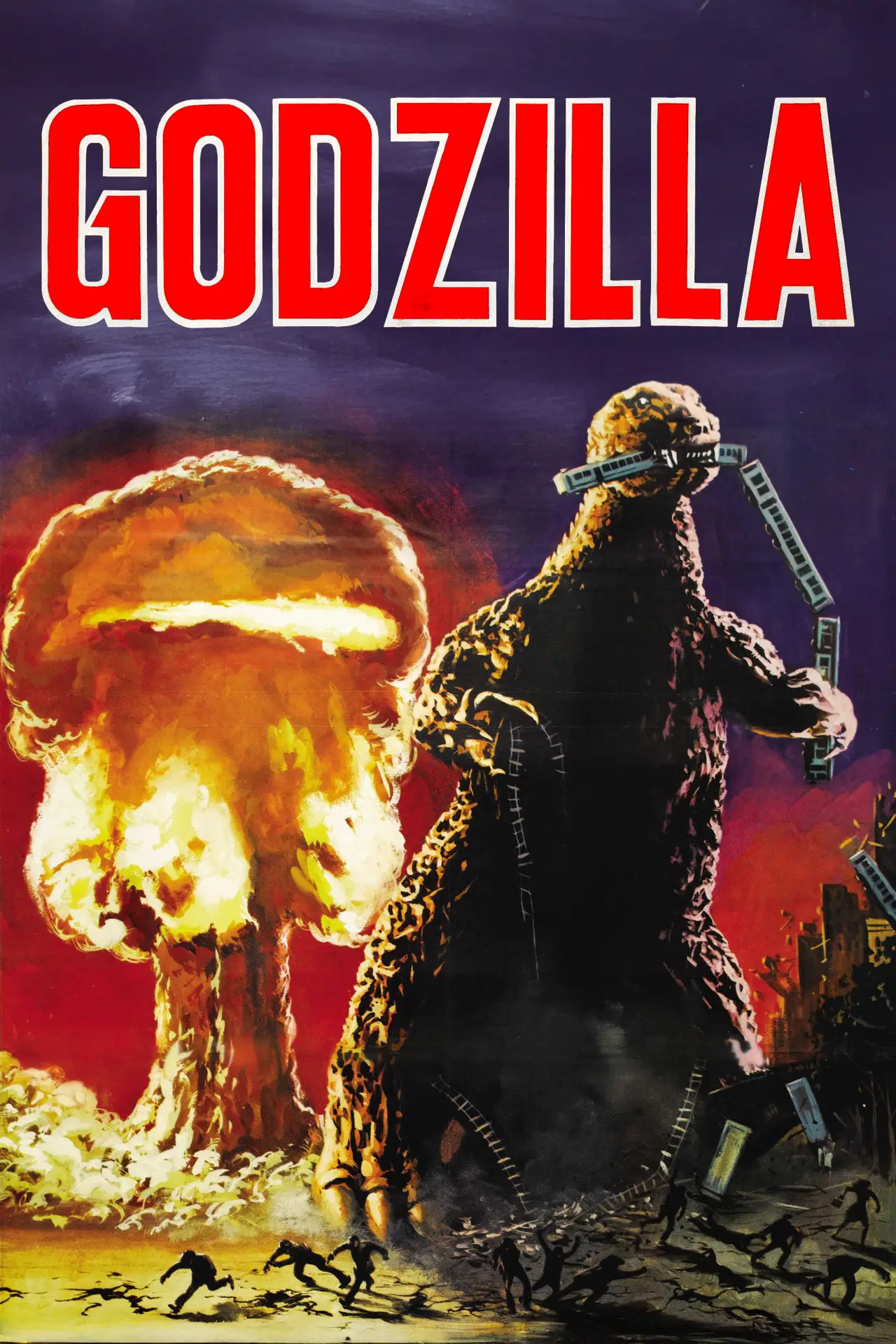 Plakat filmowy "Godzilla"