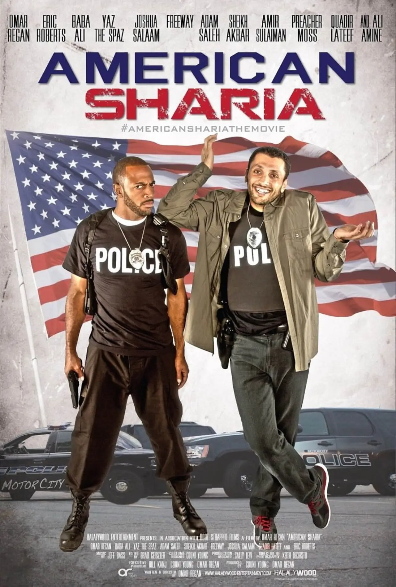 Plakat filmowy "American Sharia"
