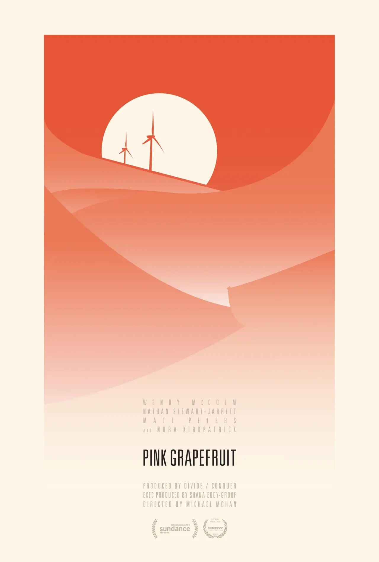 Plakat filmowy "Pink Grapefruit"