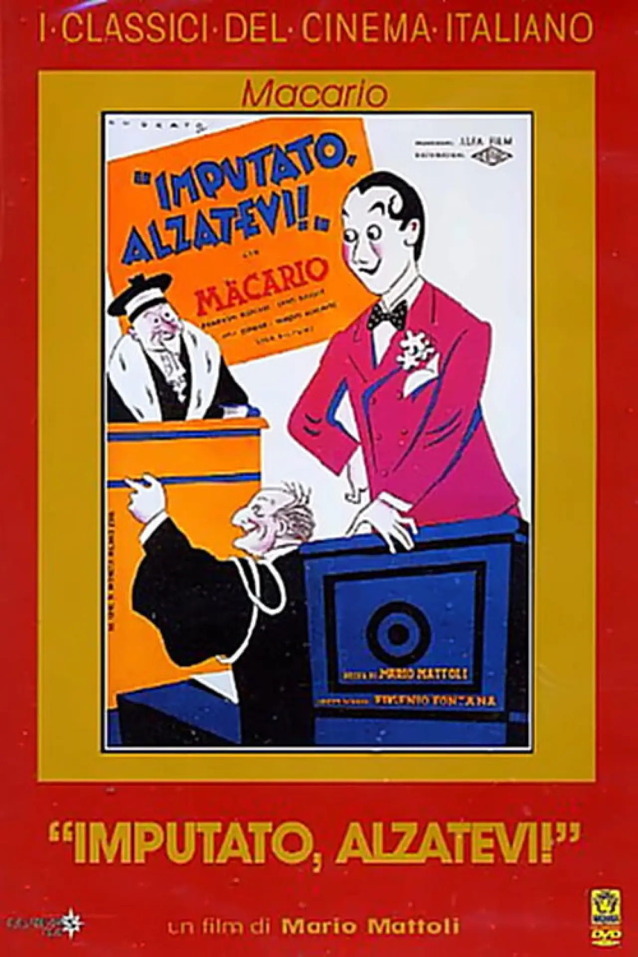 Plakat filmowy "Imputato, alzatevi!"