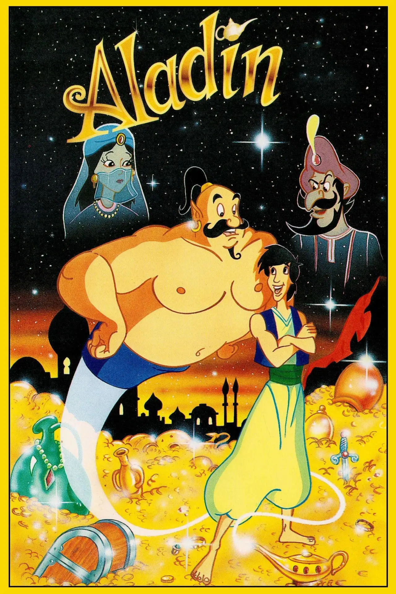 Plakat filmowy "Aladdin"