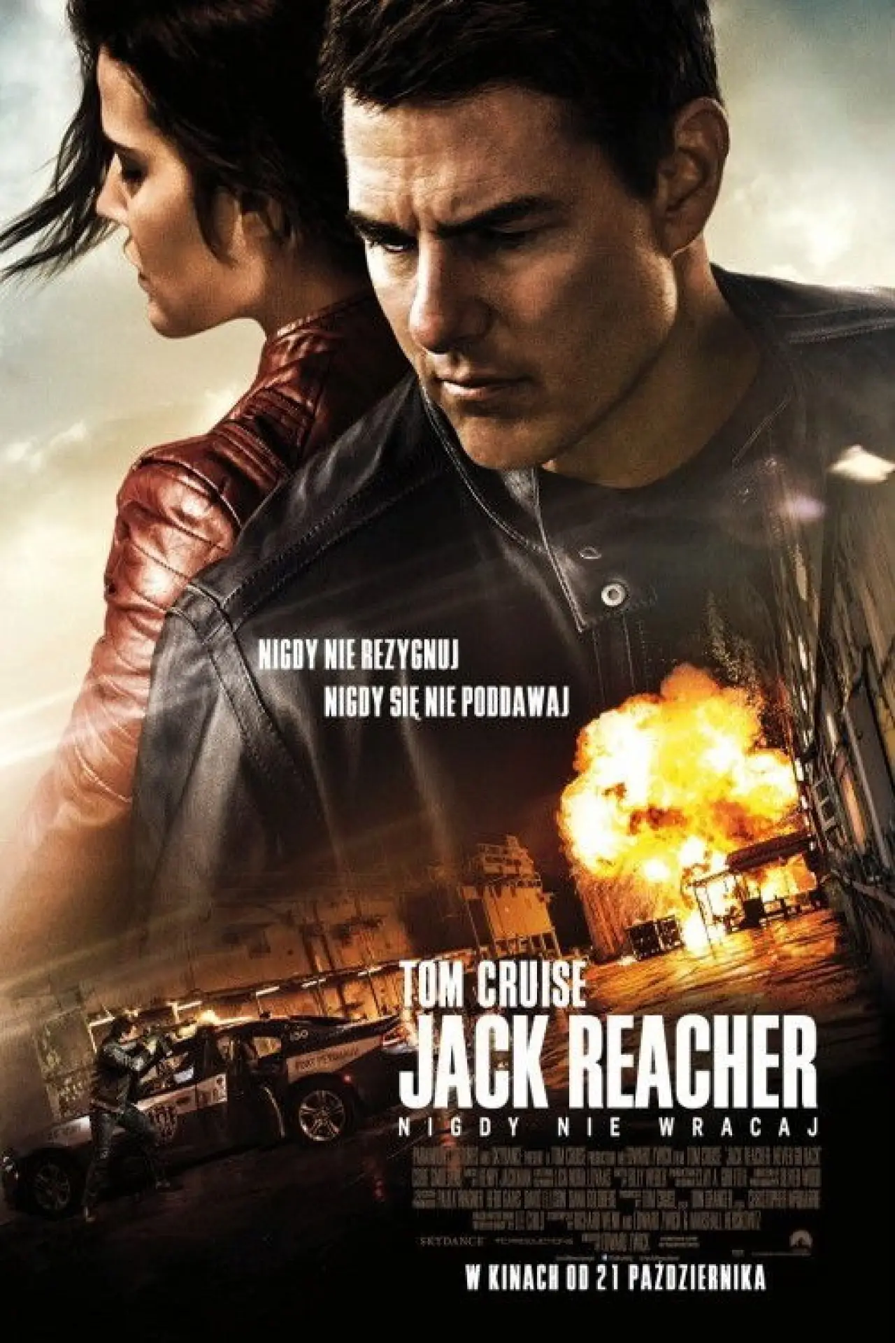 Plakat filmowy "Jack Reacher: Nigdy nie wracaj"