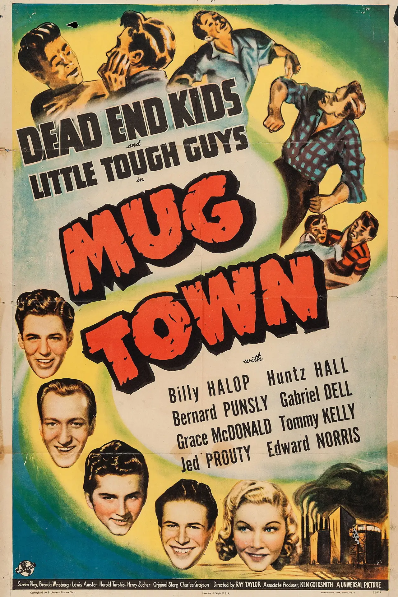 Plakat filmowy "Mug Town"
