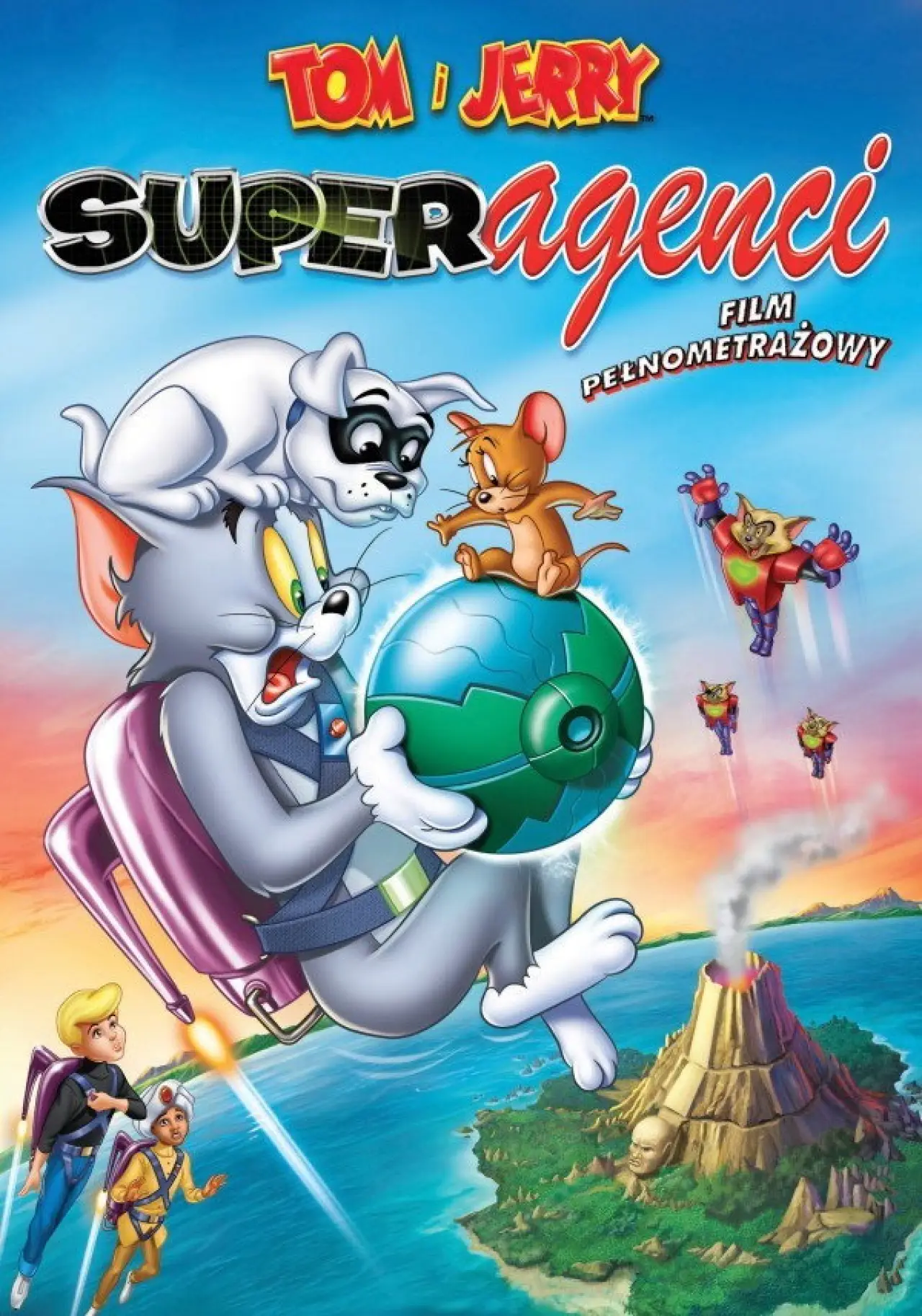 Plakat filmowy "Tom i Jerry: Super agenci"