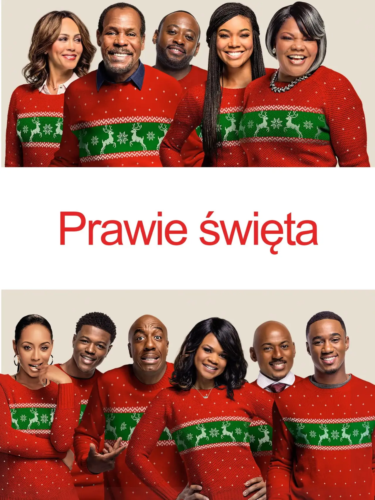 Plakat filmowy "Prawie święta"