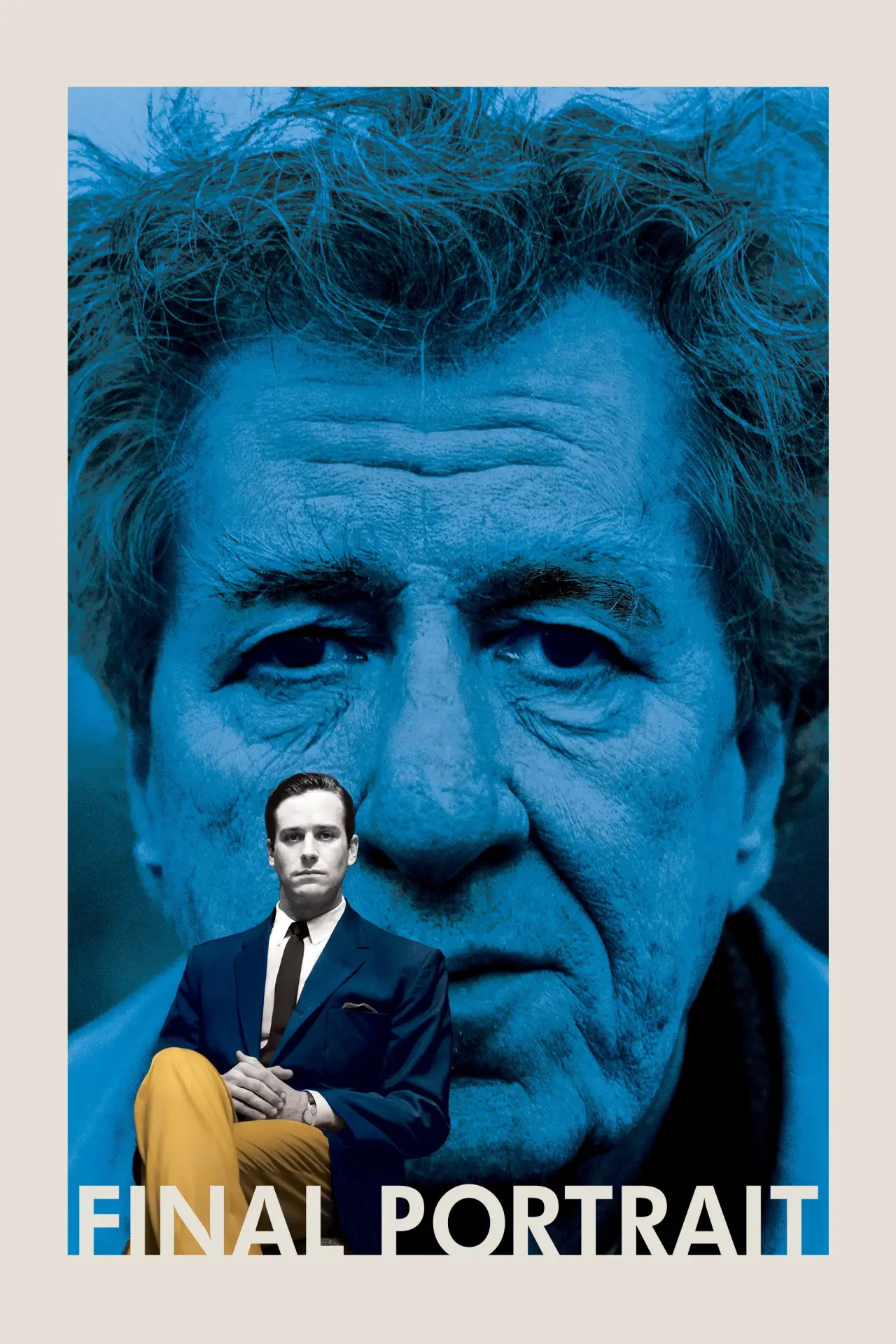 Plakat filmowy "Ostatni portret"