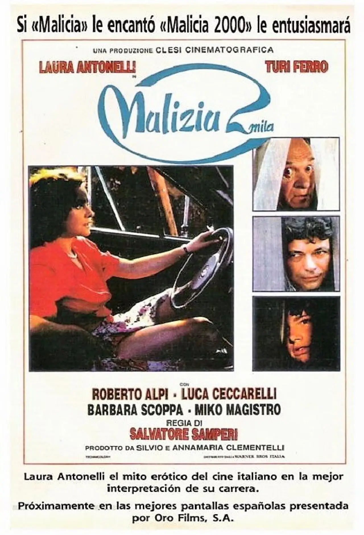 Plakat filmowy "Malizia 2mila"