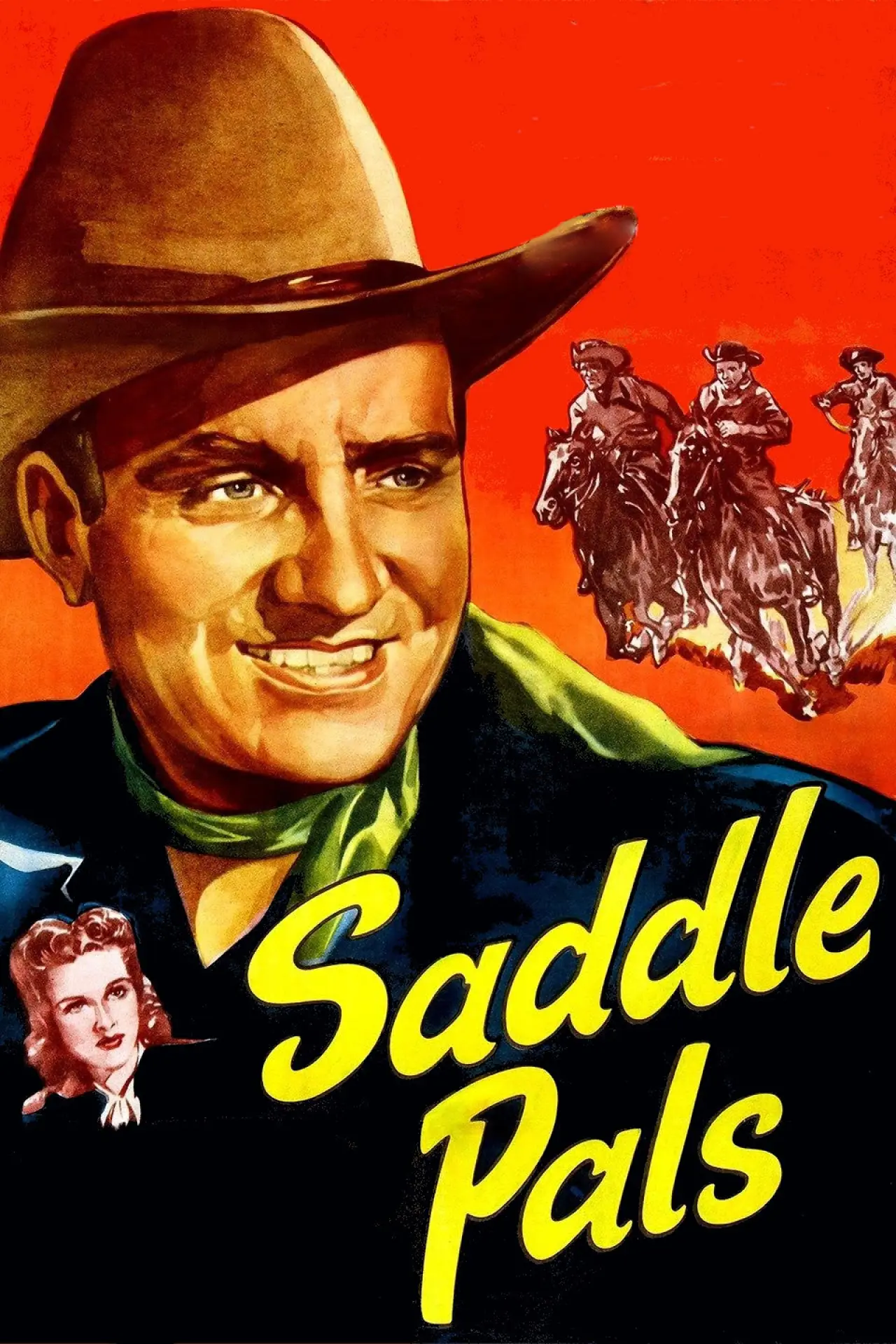 Plakat filmowy "Saddle Pals"