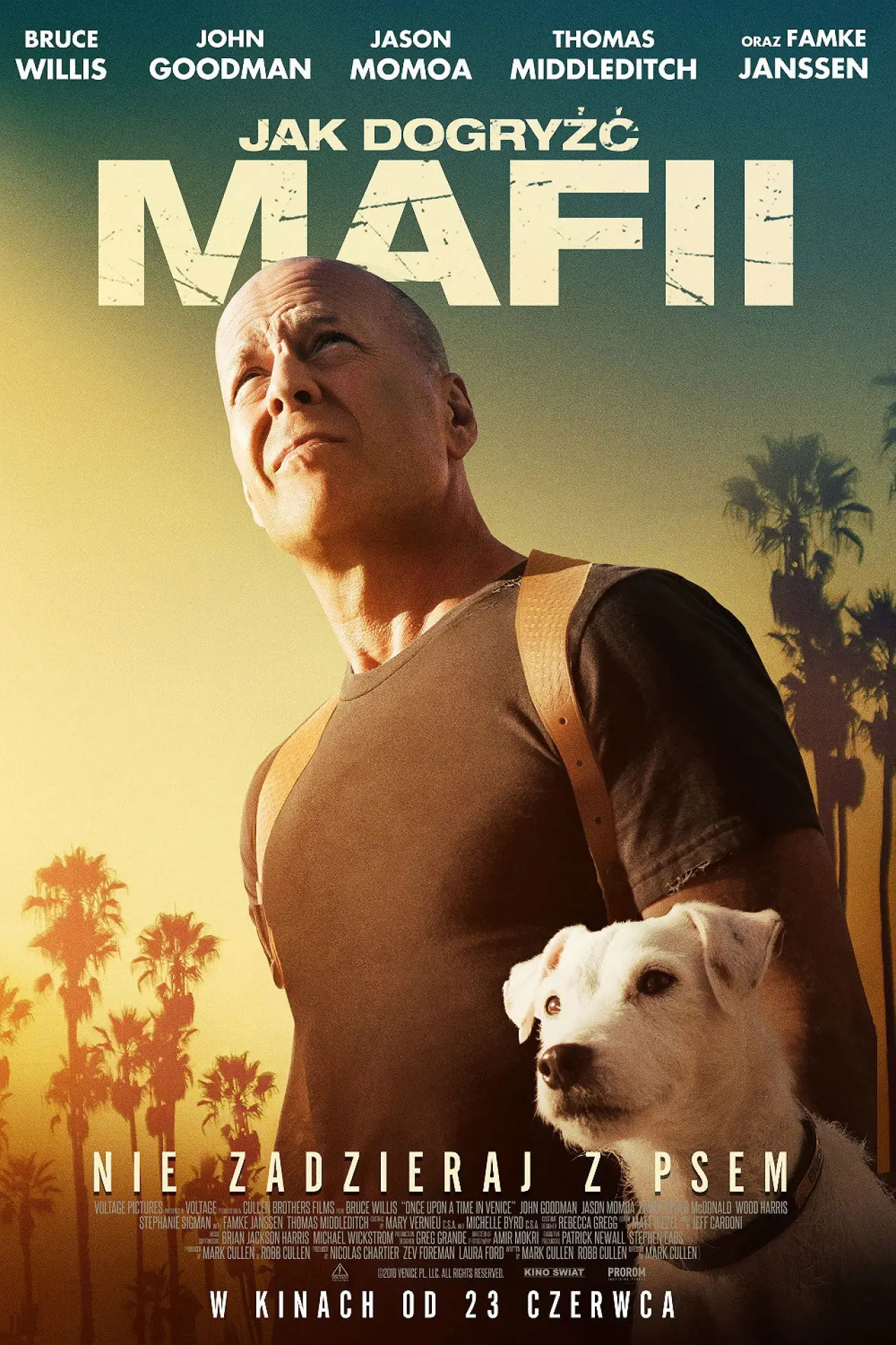 Plakat filmowy "Jak dogryźć mafii"
