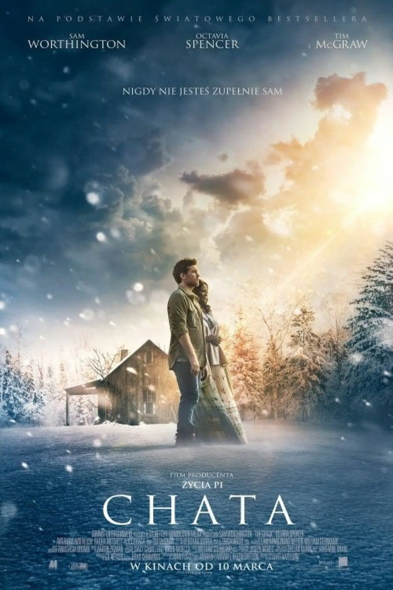 Plakat filmowy "Chata"