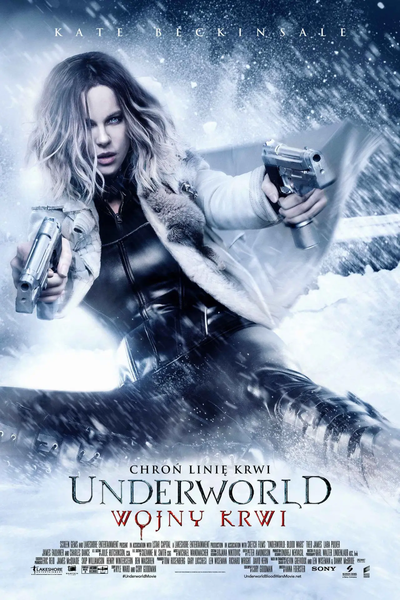 Plakat filmowy "Underworld 5: Wojny krwi"