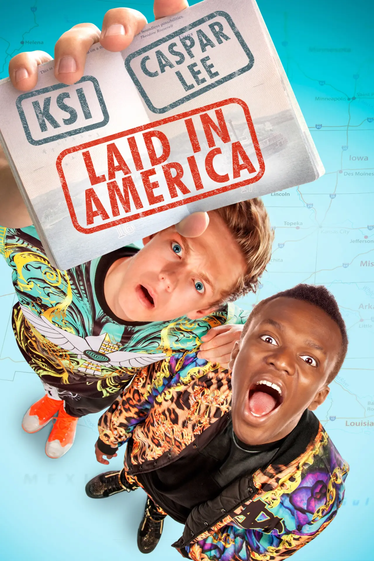Plakat filmowy "Laid in America"