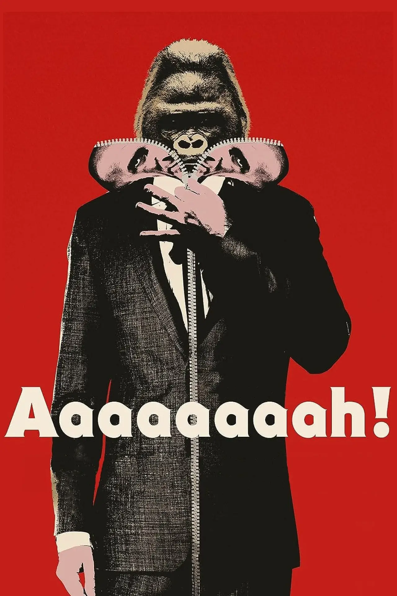 Plakat filmowy "Aaaaaaaah!"