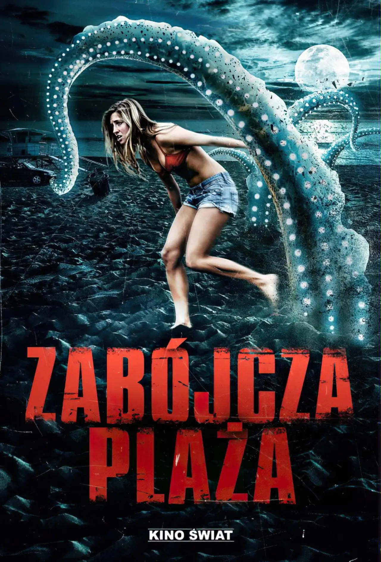 Plakat filmowy "Zabójcza plaża"