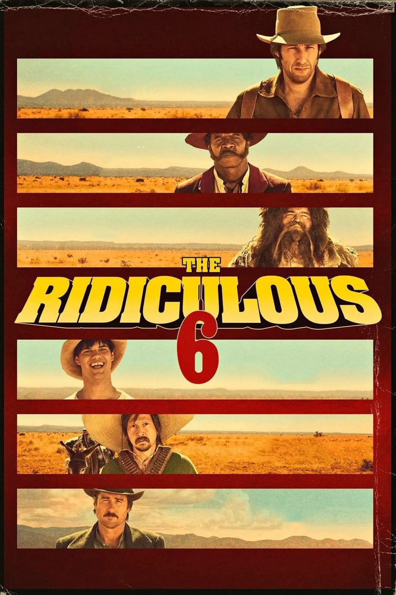 Plakat filmowy "The Ridiculous 6"