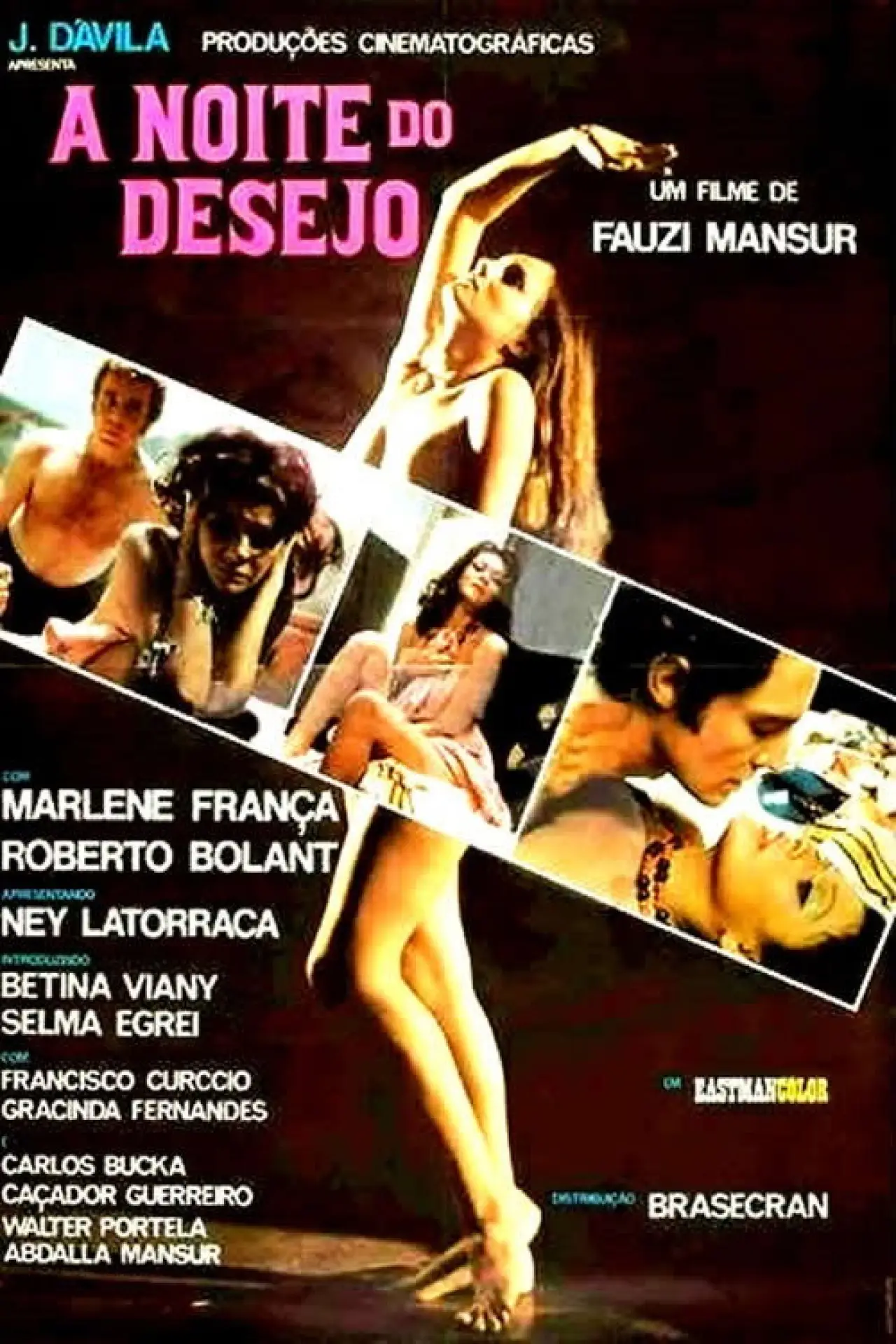 Plakat filmowy "A Noite do Desejo"