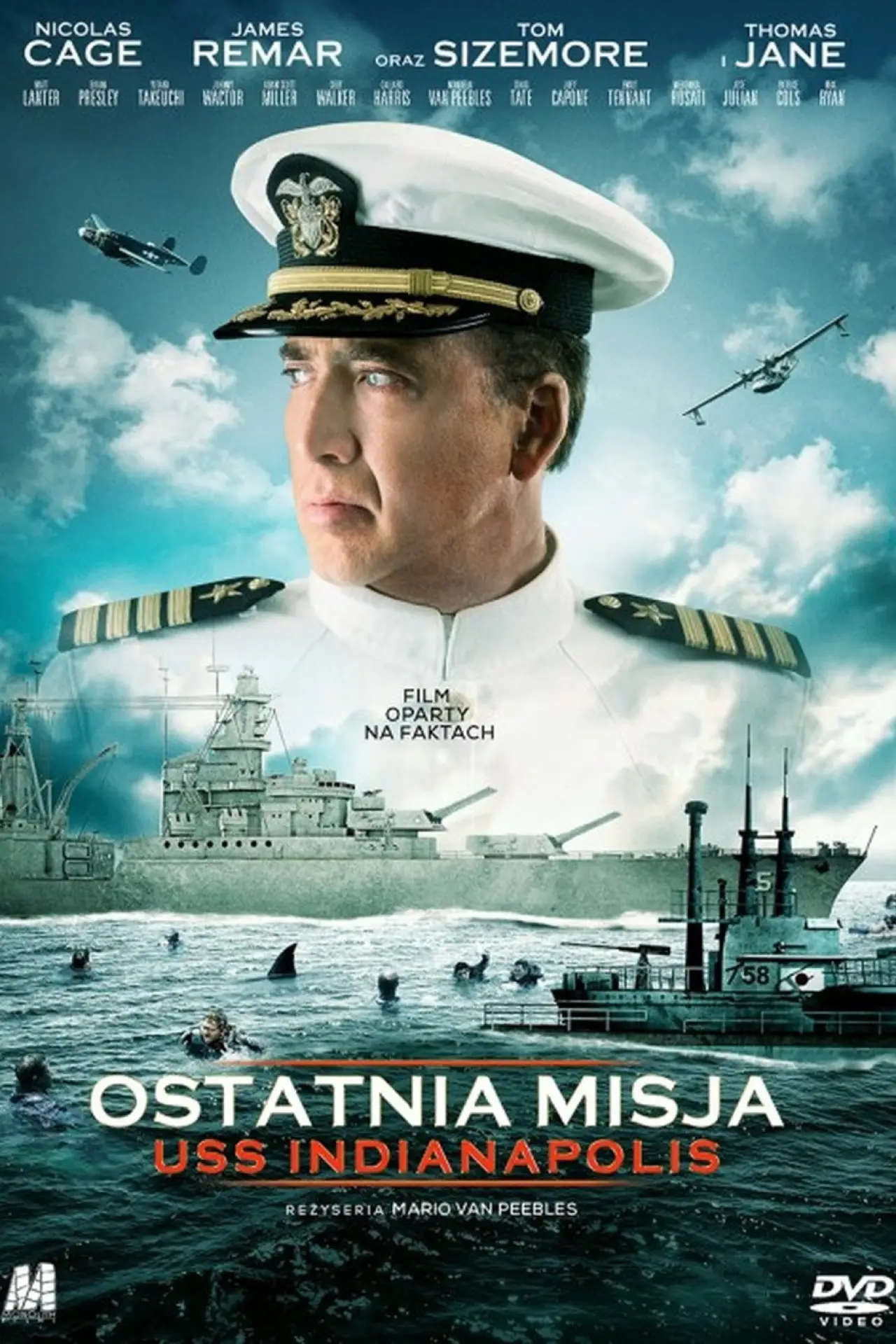 Plakat filmowy "Ostatnia misja USS Indianapolis"